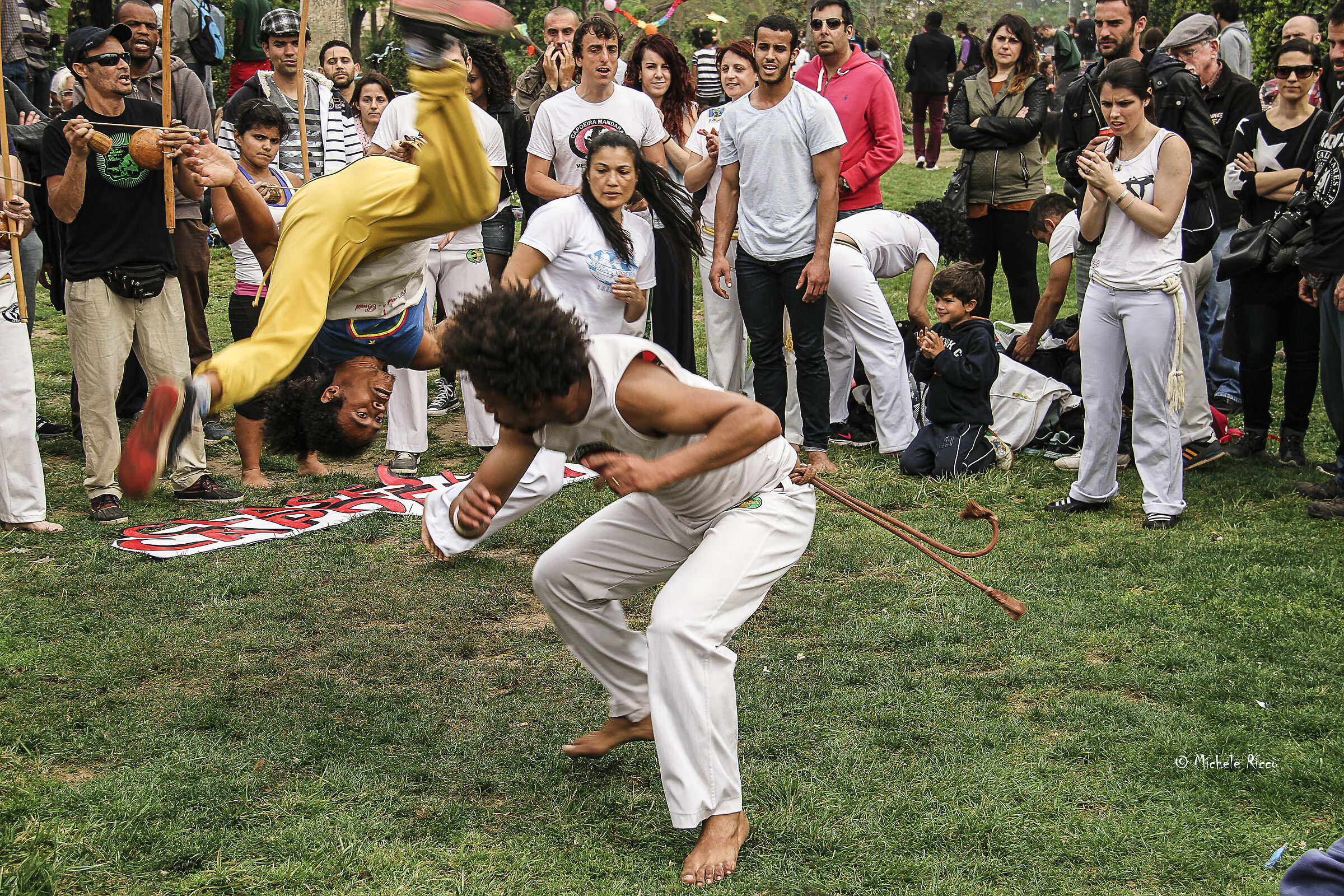 Capoeira al Parc de la Ciutadela