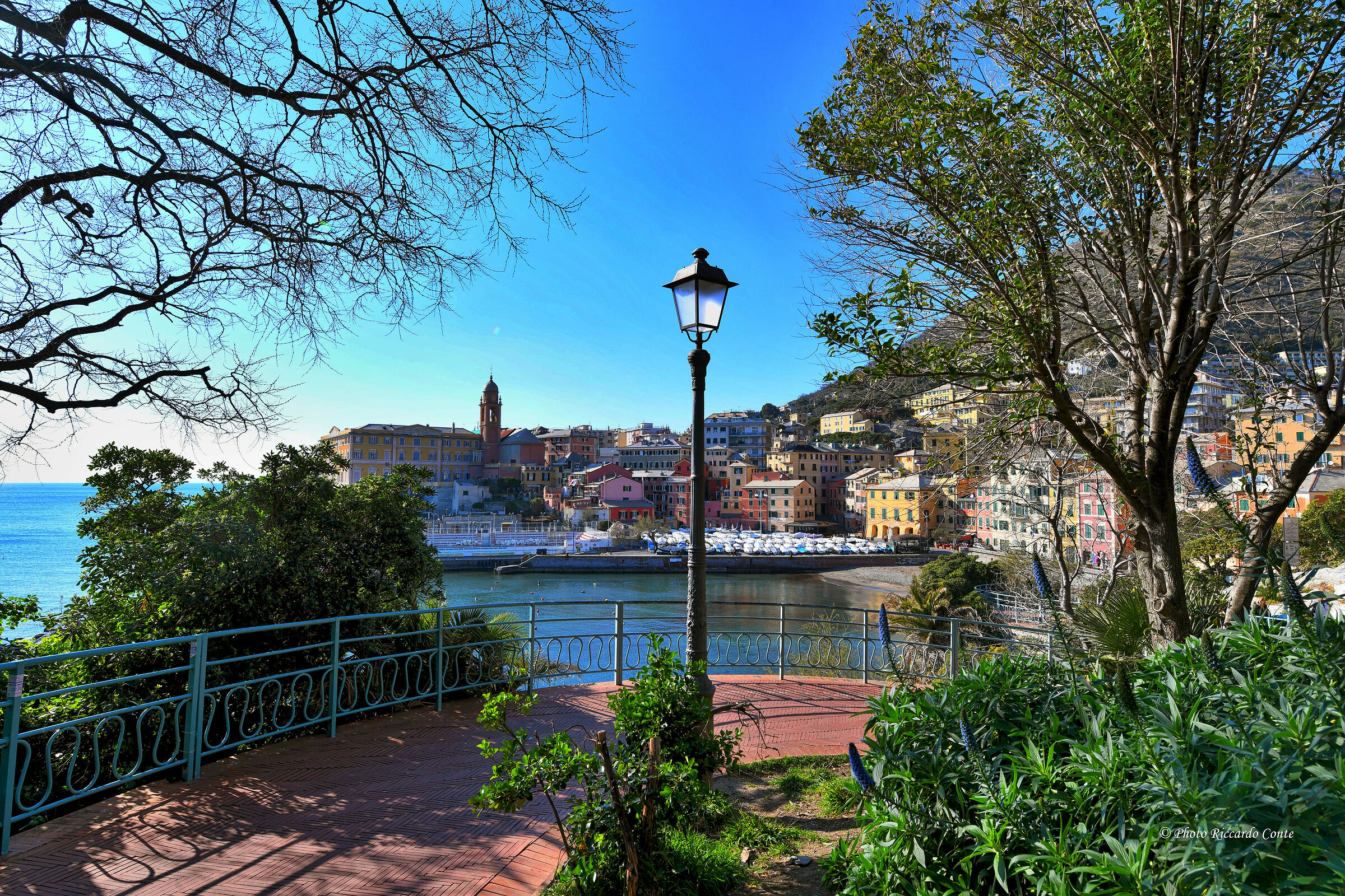 scorci di genova nervi