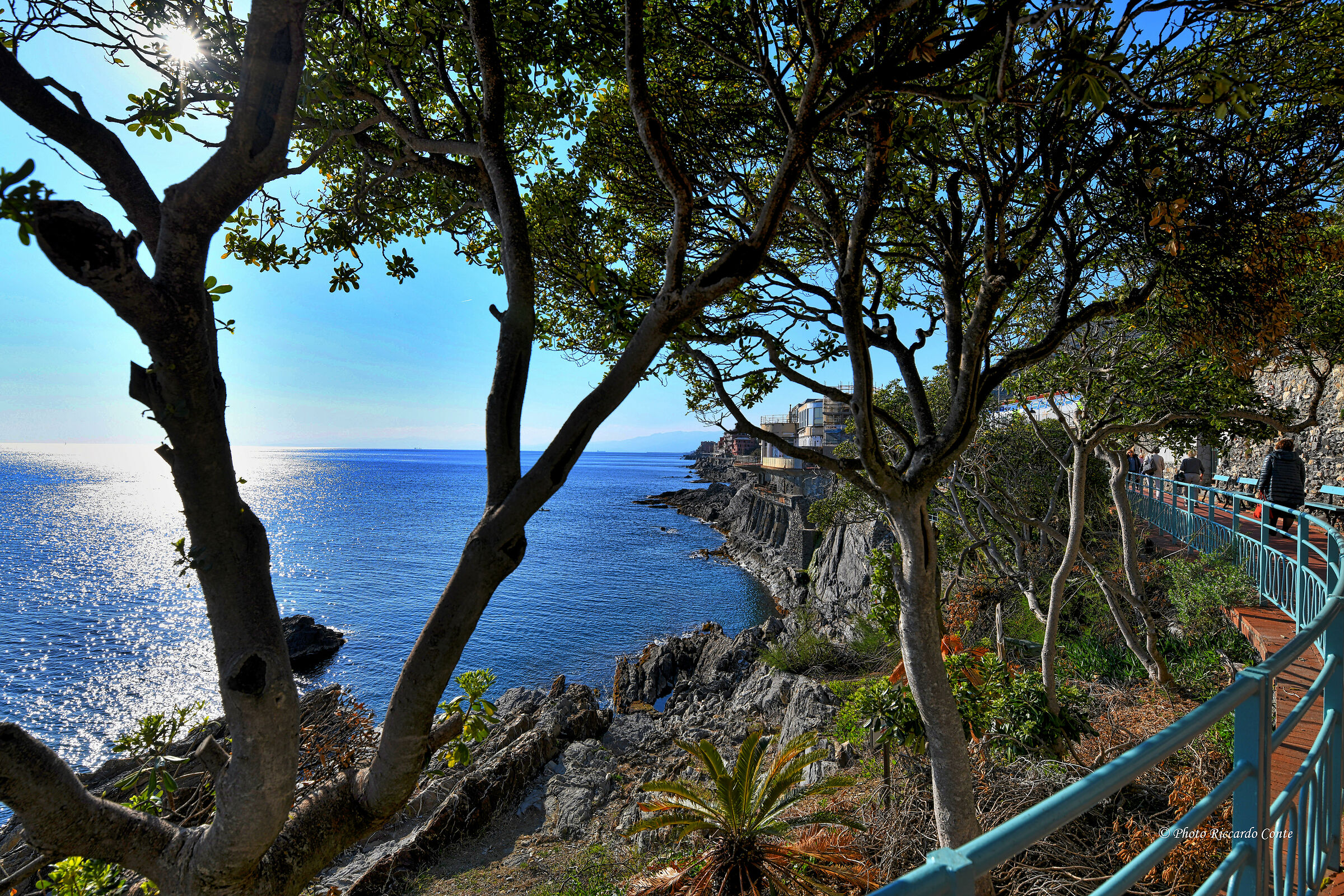 scorci di genova nervi