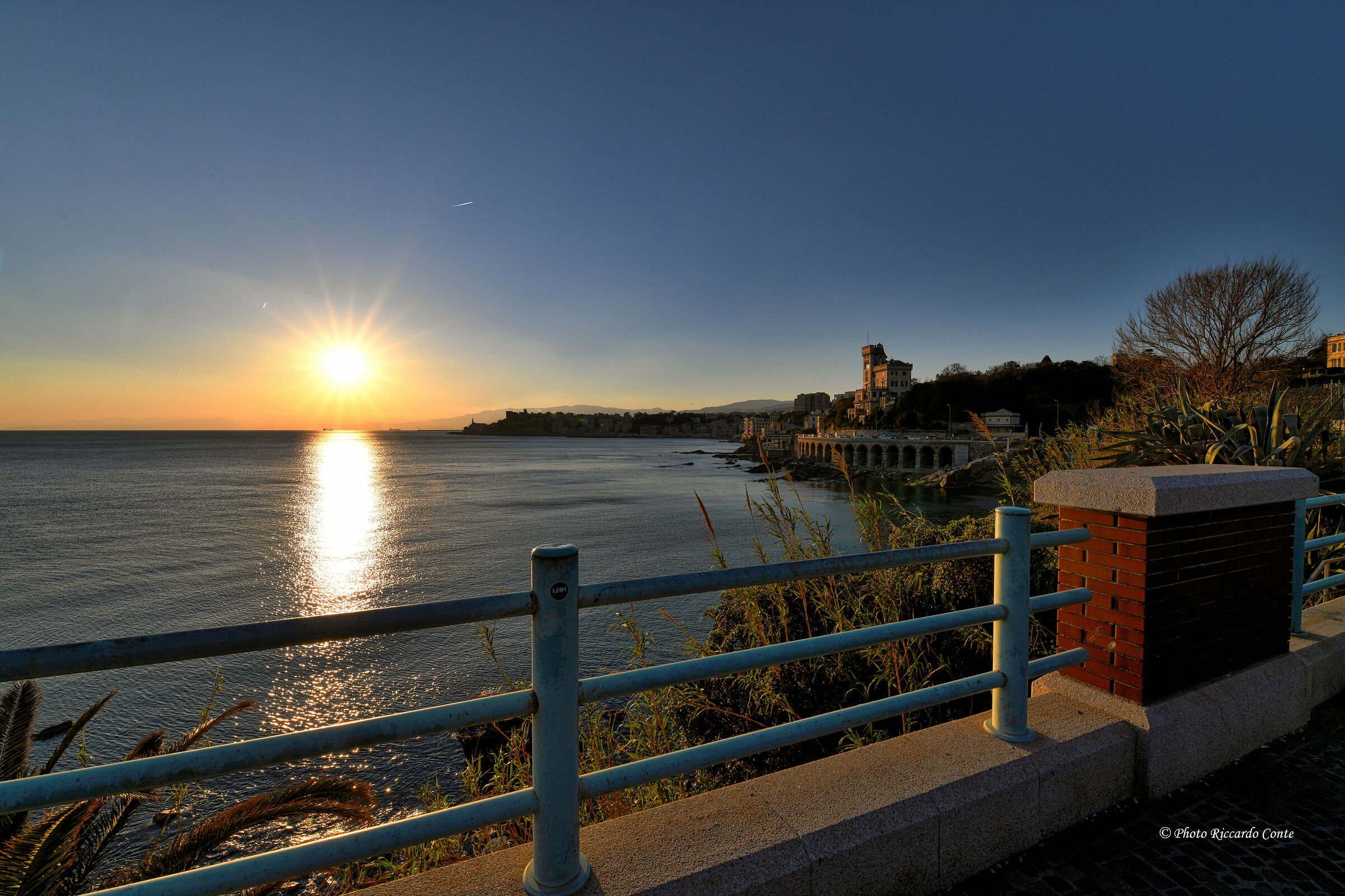 scorci di genova nervi