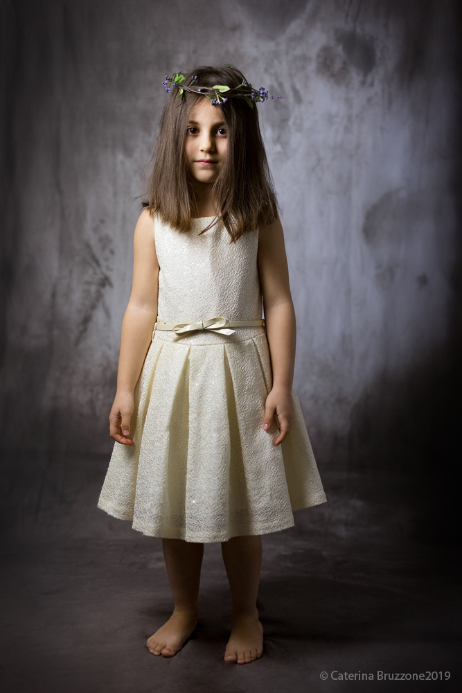 Portrait of a little girl