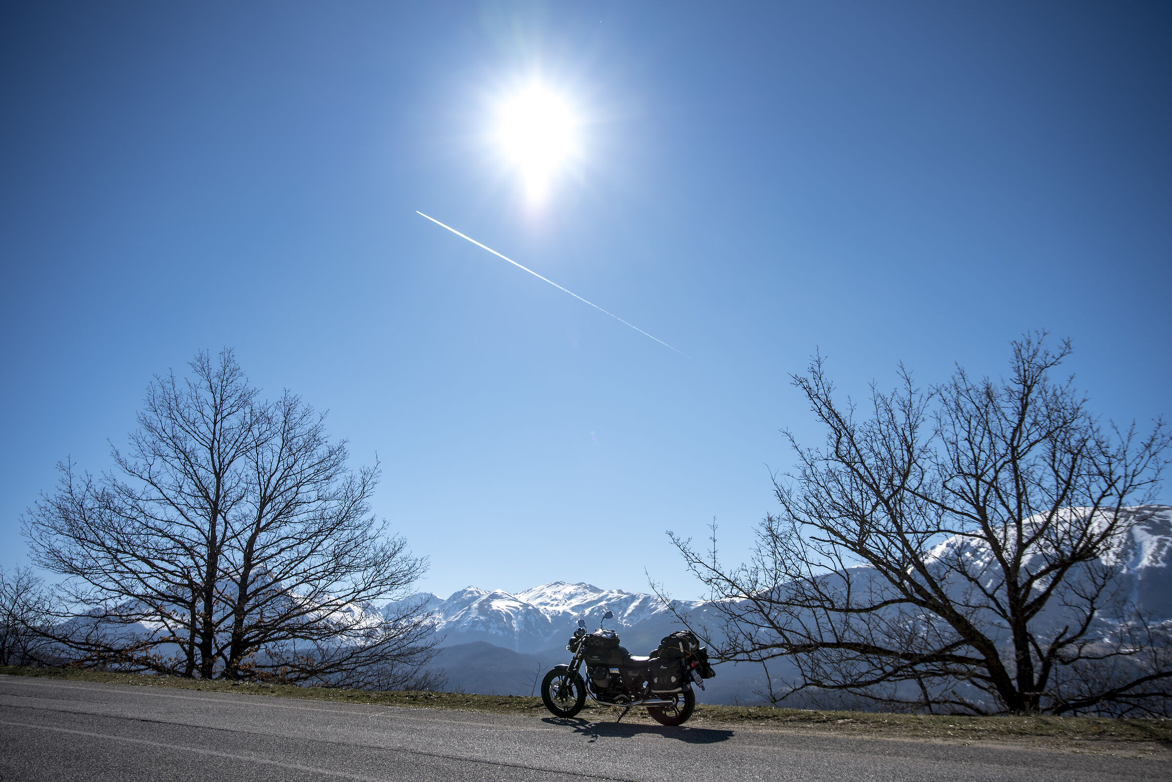 Moto Guzzi in Gran Sasso