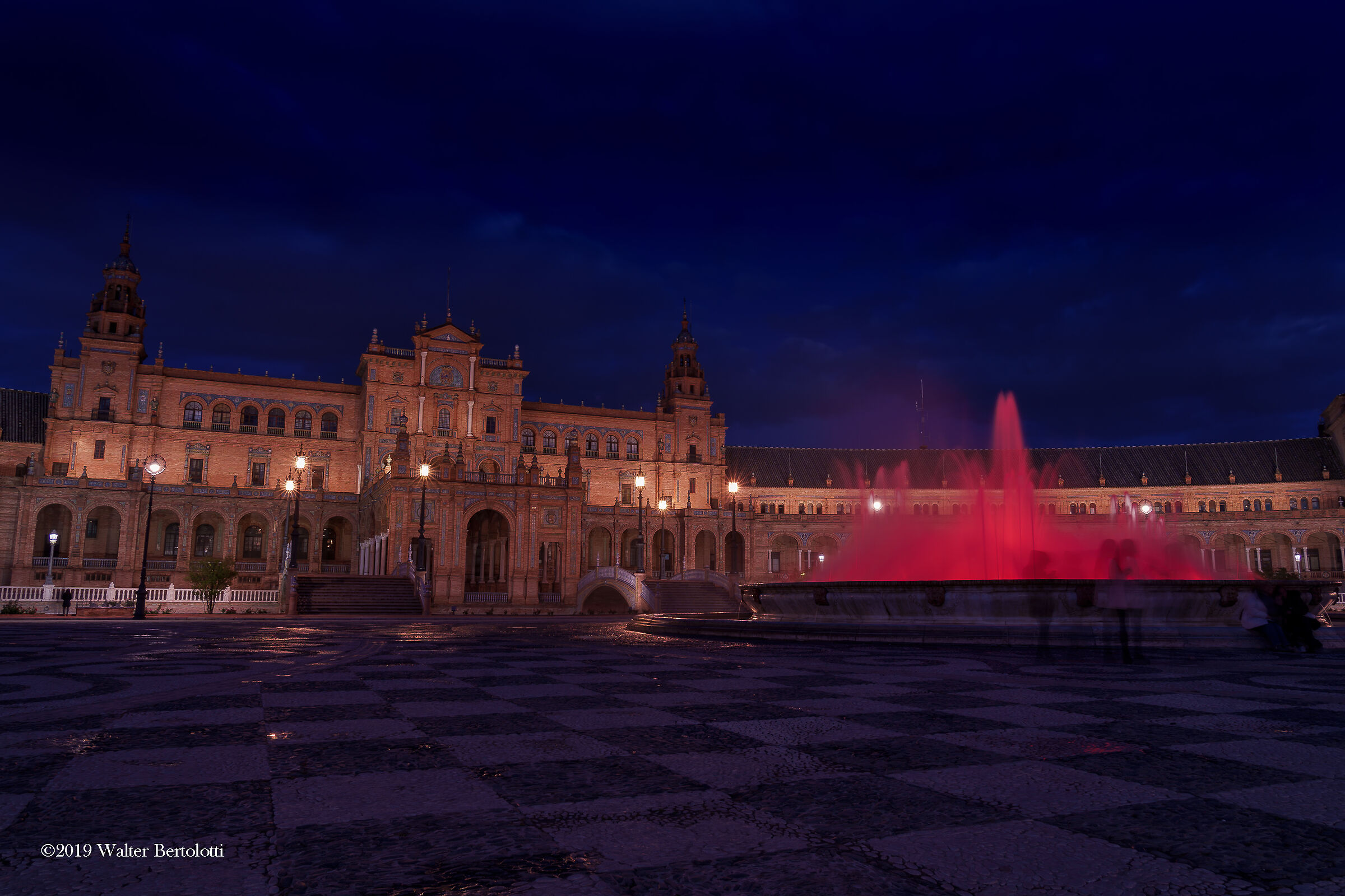 giochi di luce a Siviglia