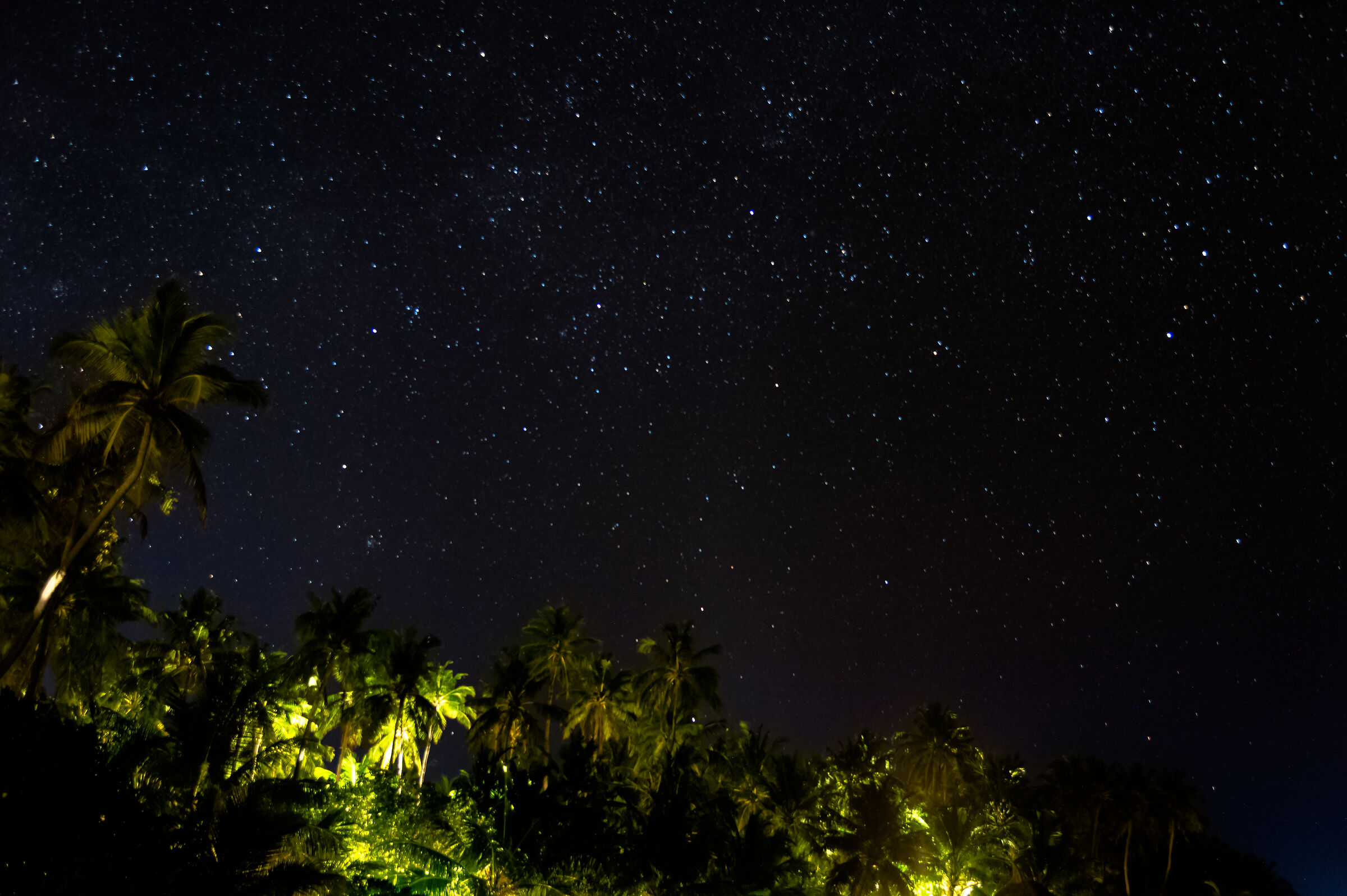 Cielo maldiviano....