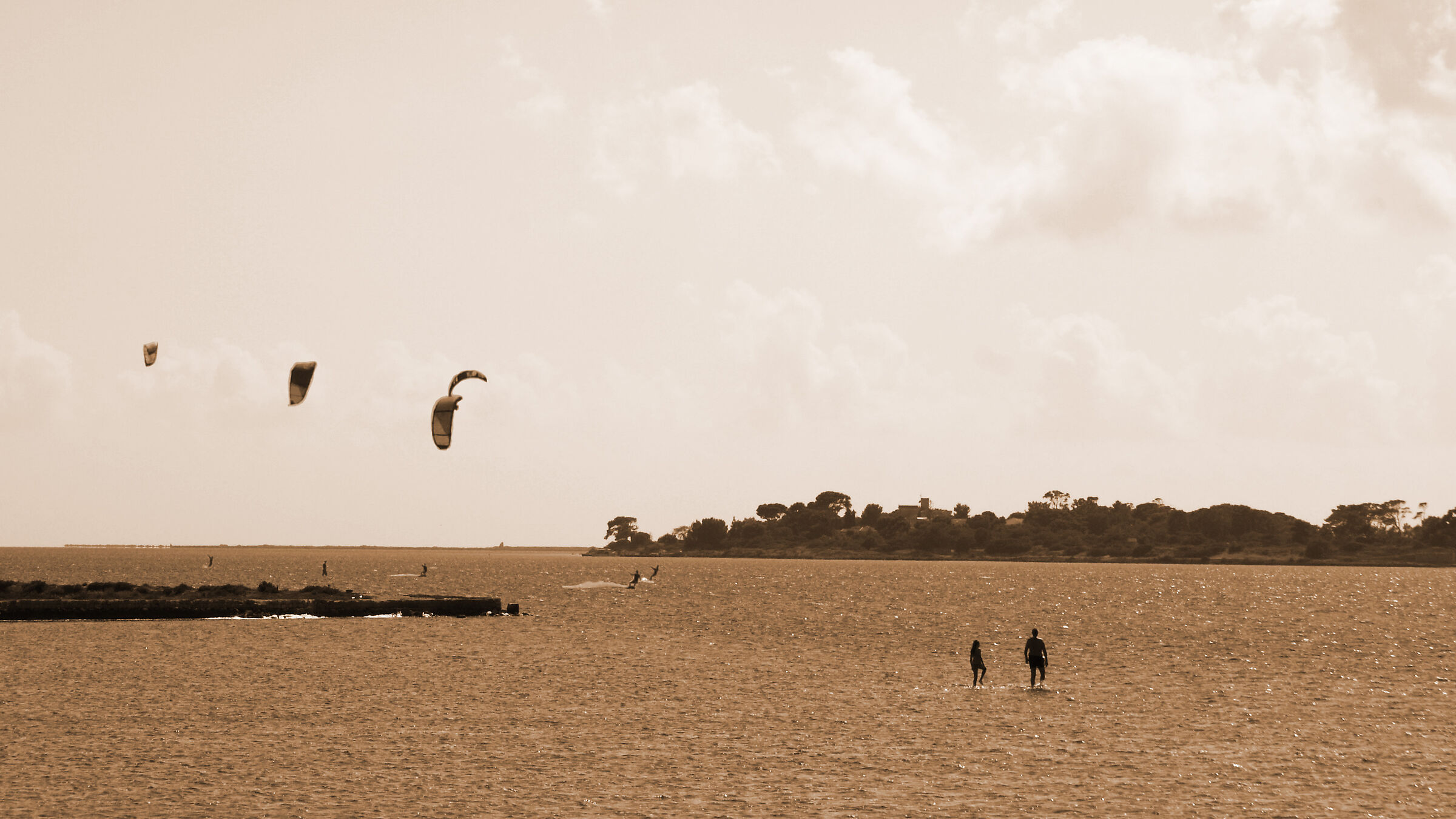 Walking on the water