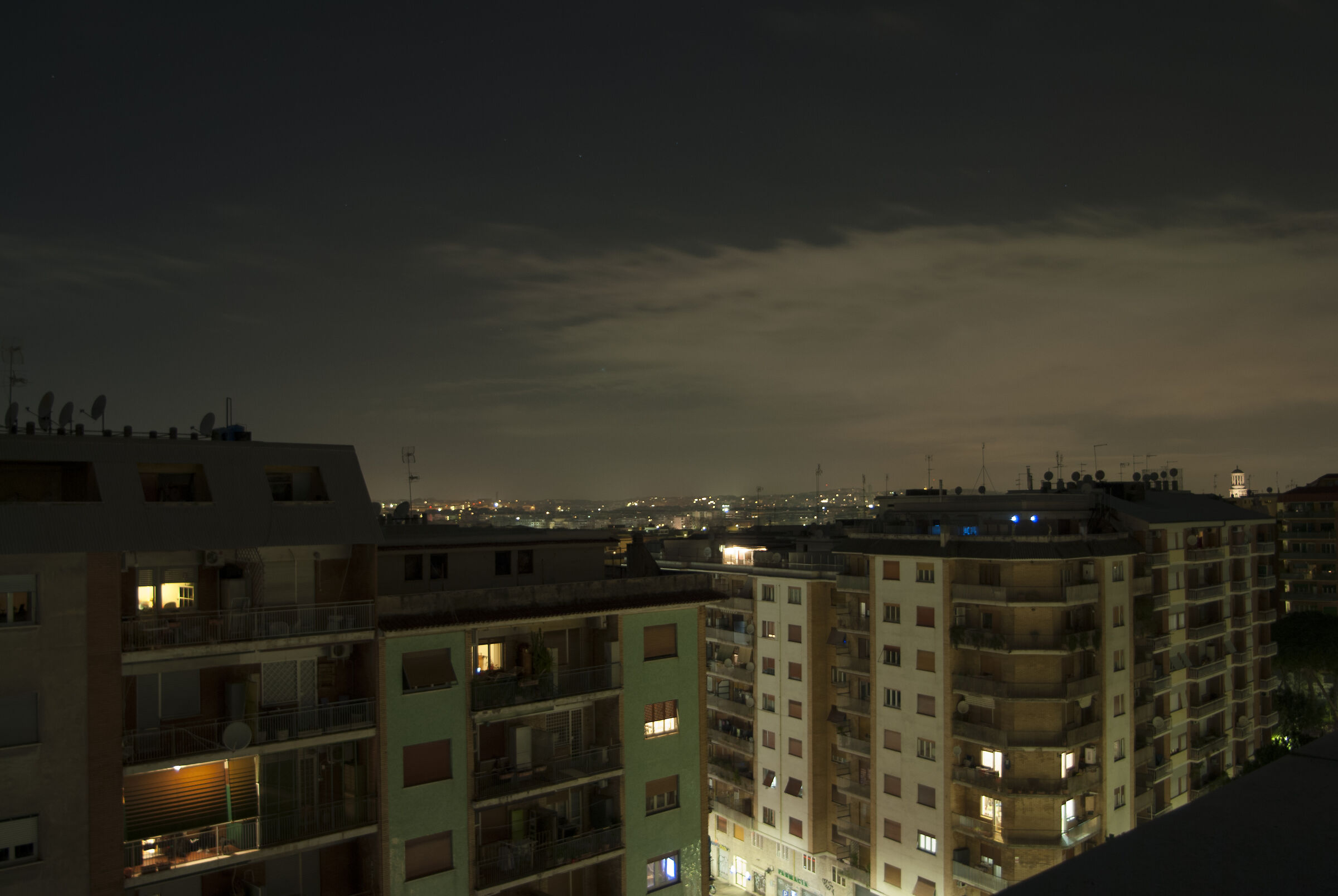 From the roof of the office