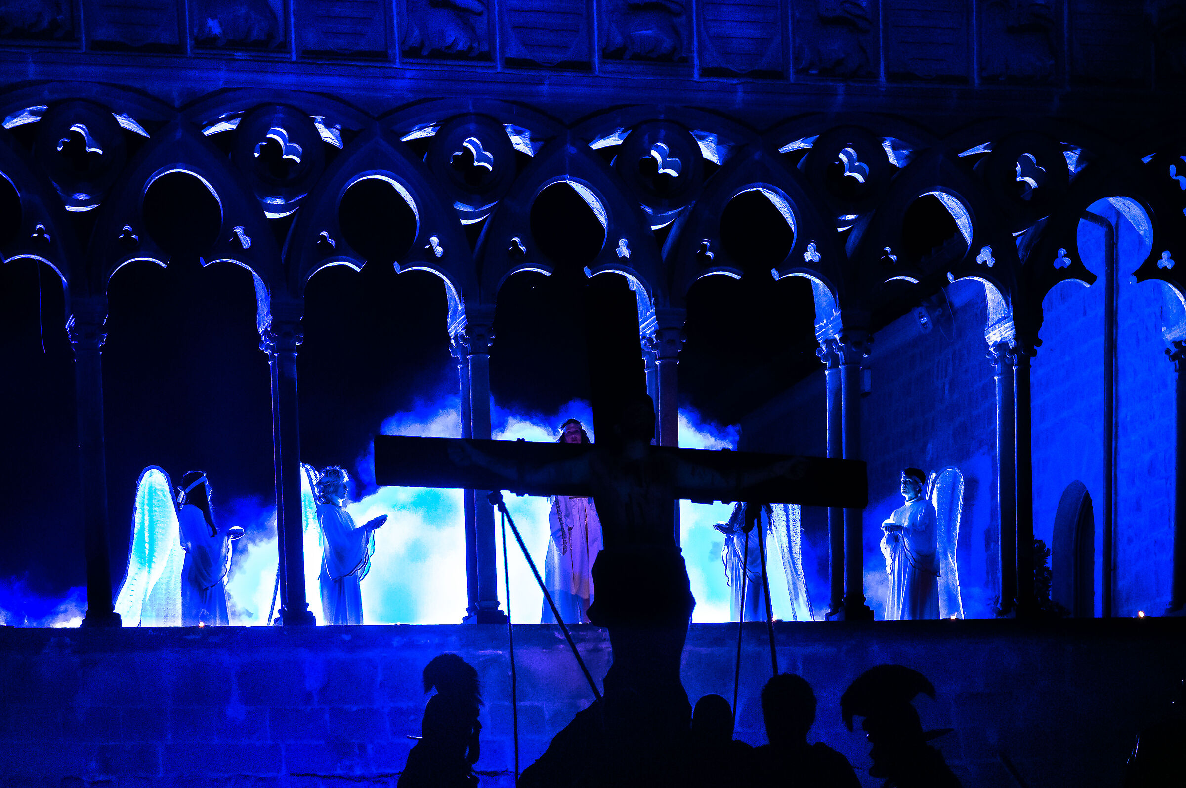 Viterbo, rappresentazione Passione di Cristo