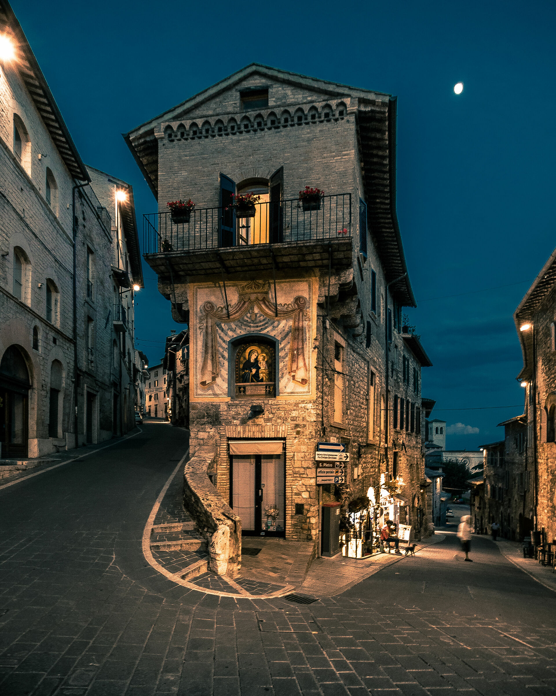 Assisi in the Blue Hour
