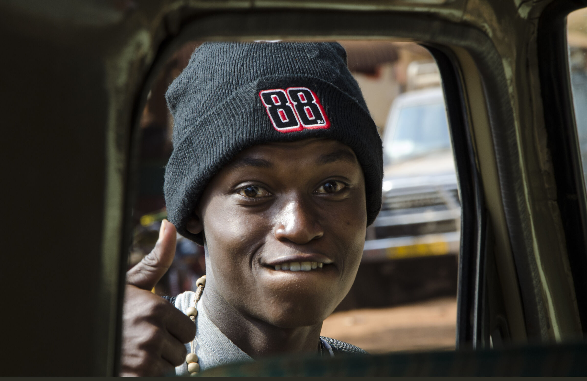 Tanzania Boy with Headphones