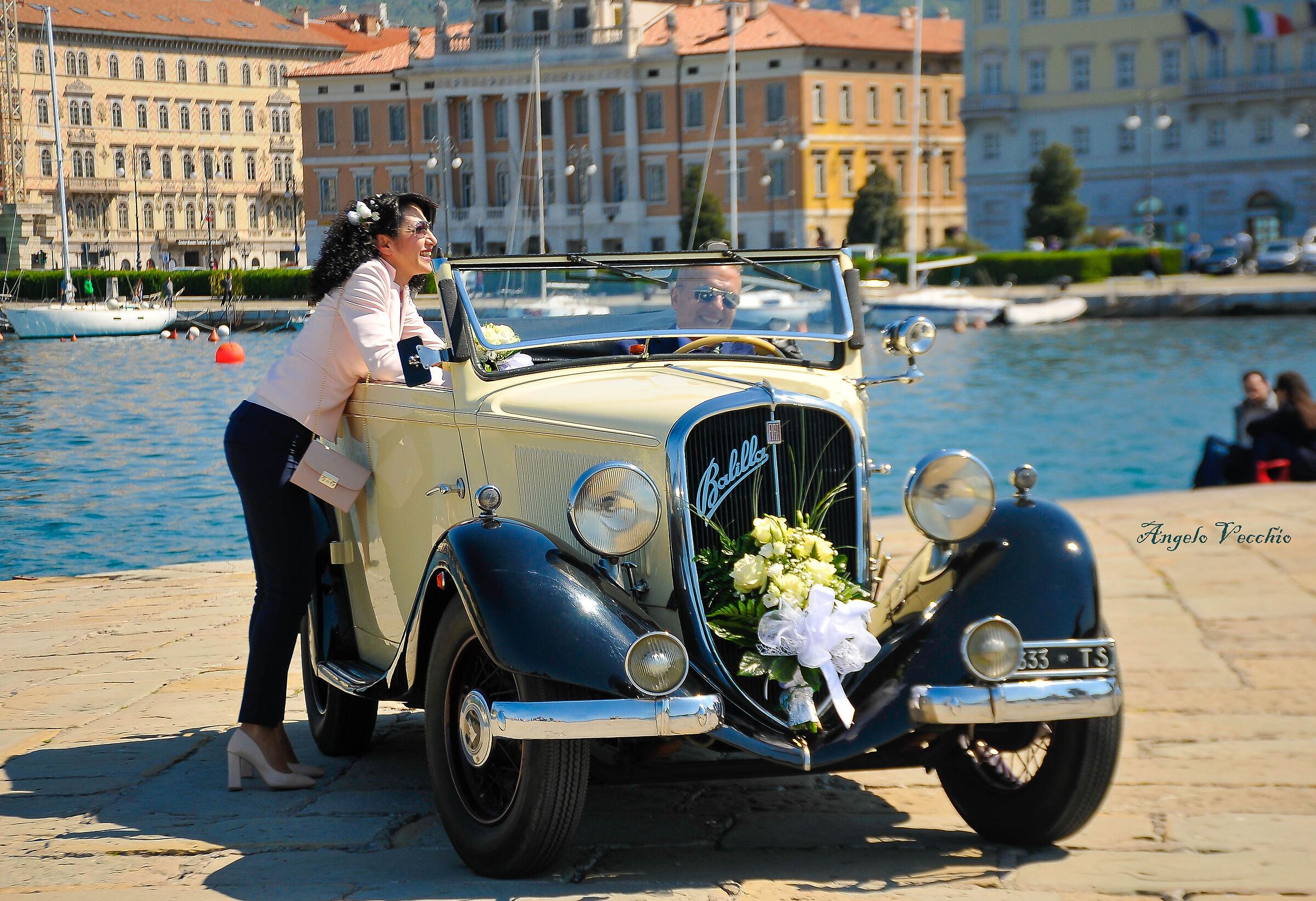 Wedding at the pier Daring Trieste