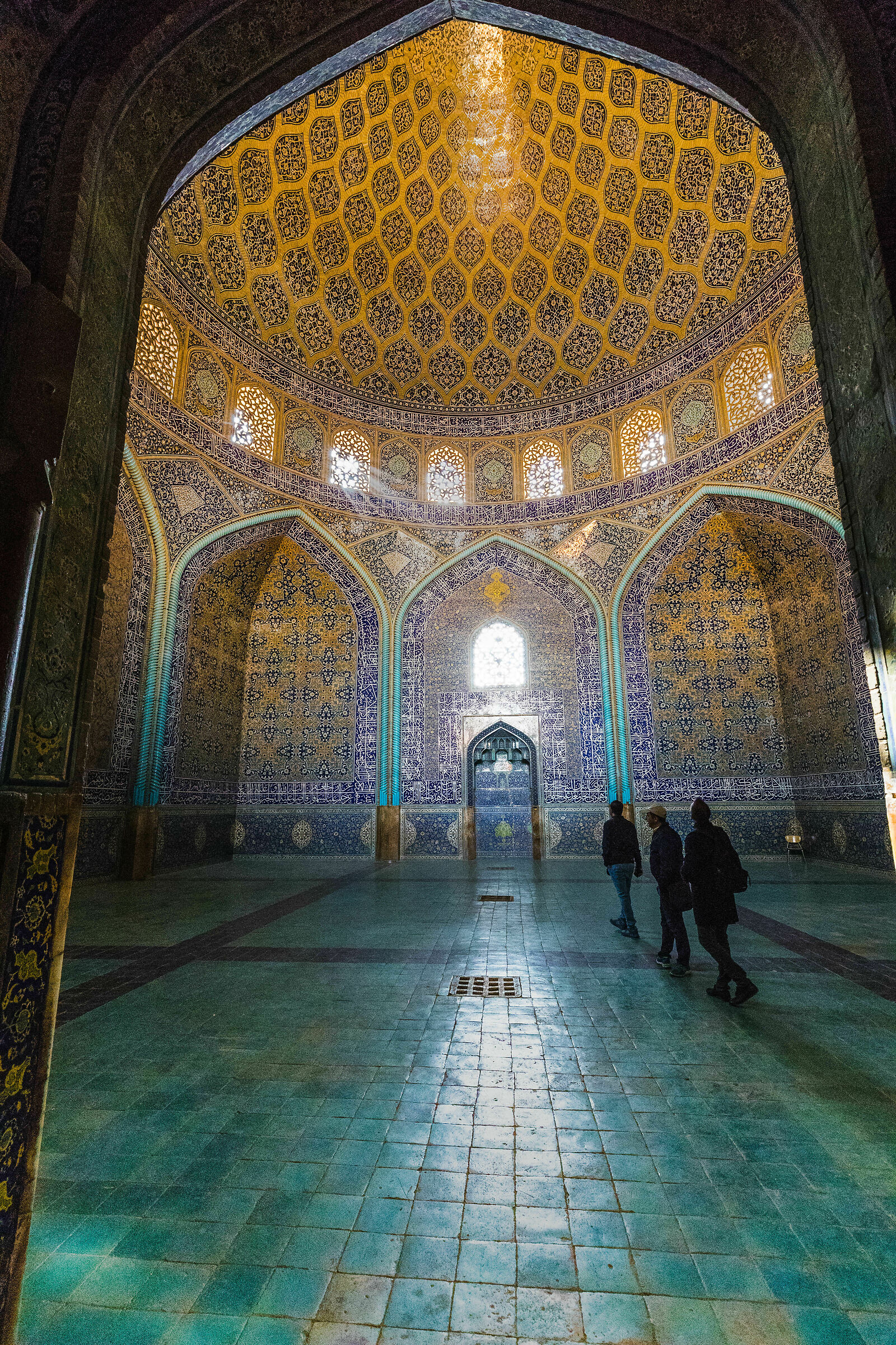 Inside the Mosque-Isfahan
