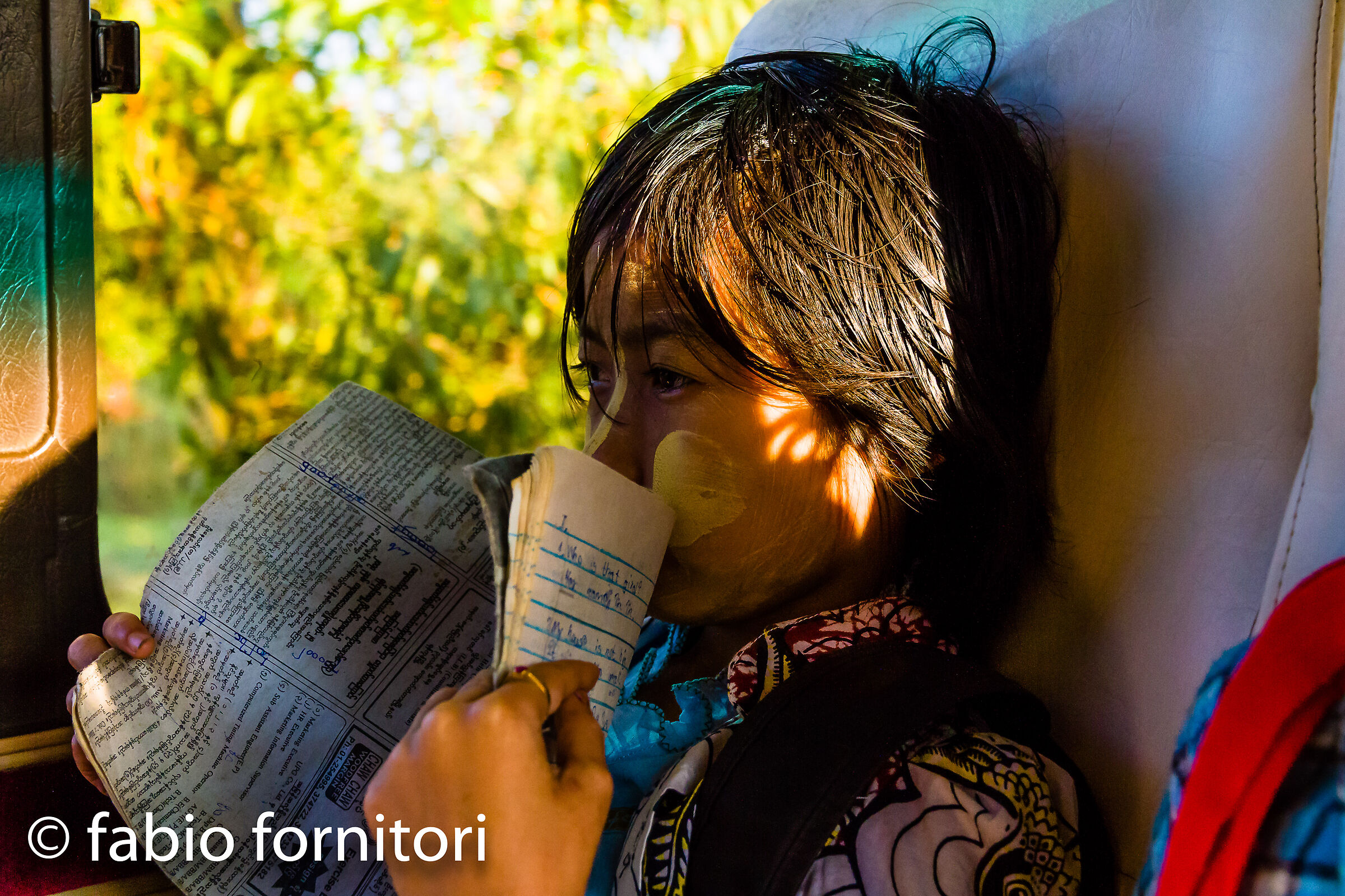 Yangoon Schoolgirl , Myanmar, 2009