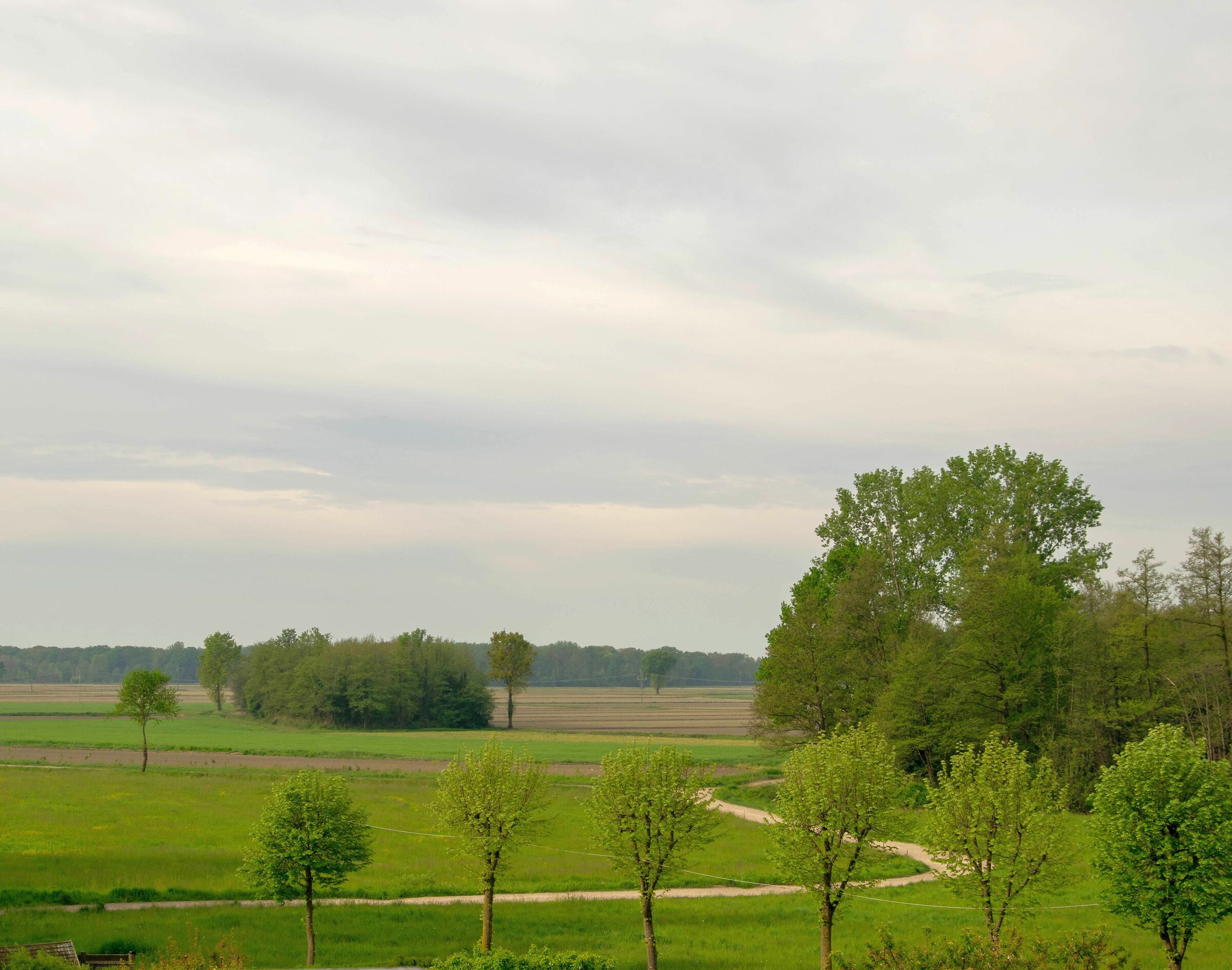 Panorama di Morimondo (pv).