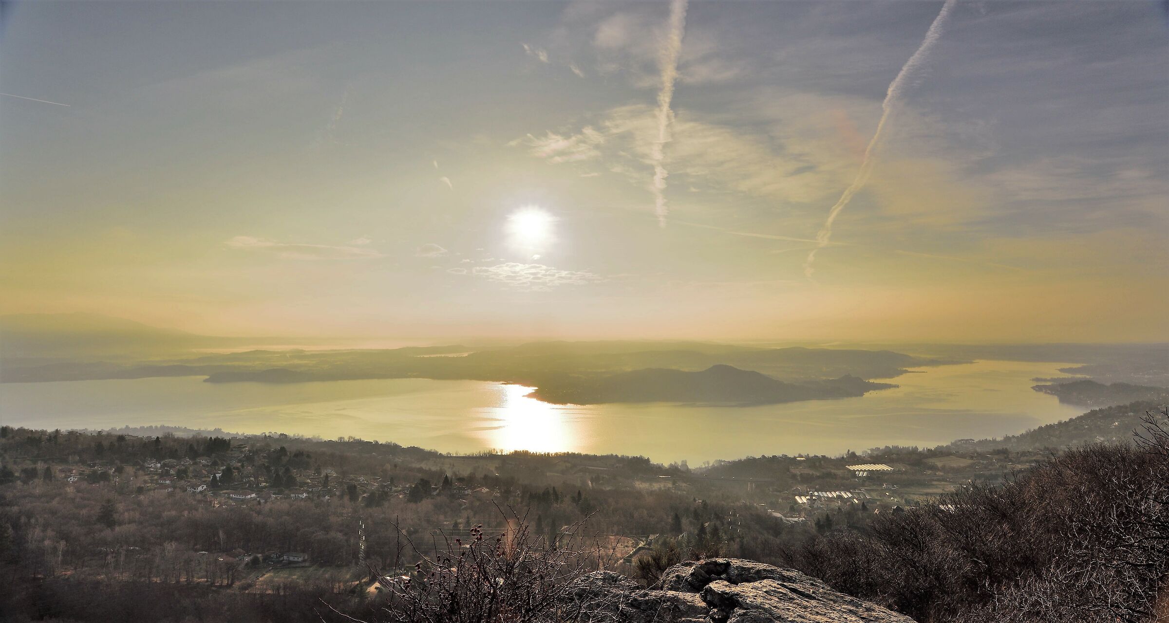 From the Sass del Piz 700m approx.