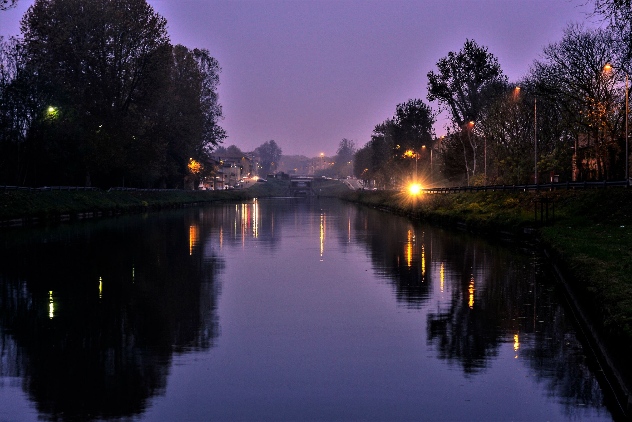 Naviglio - alla confluenza