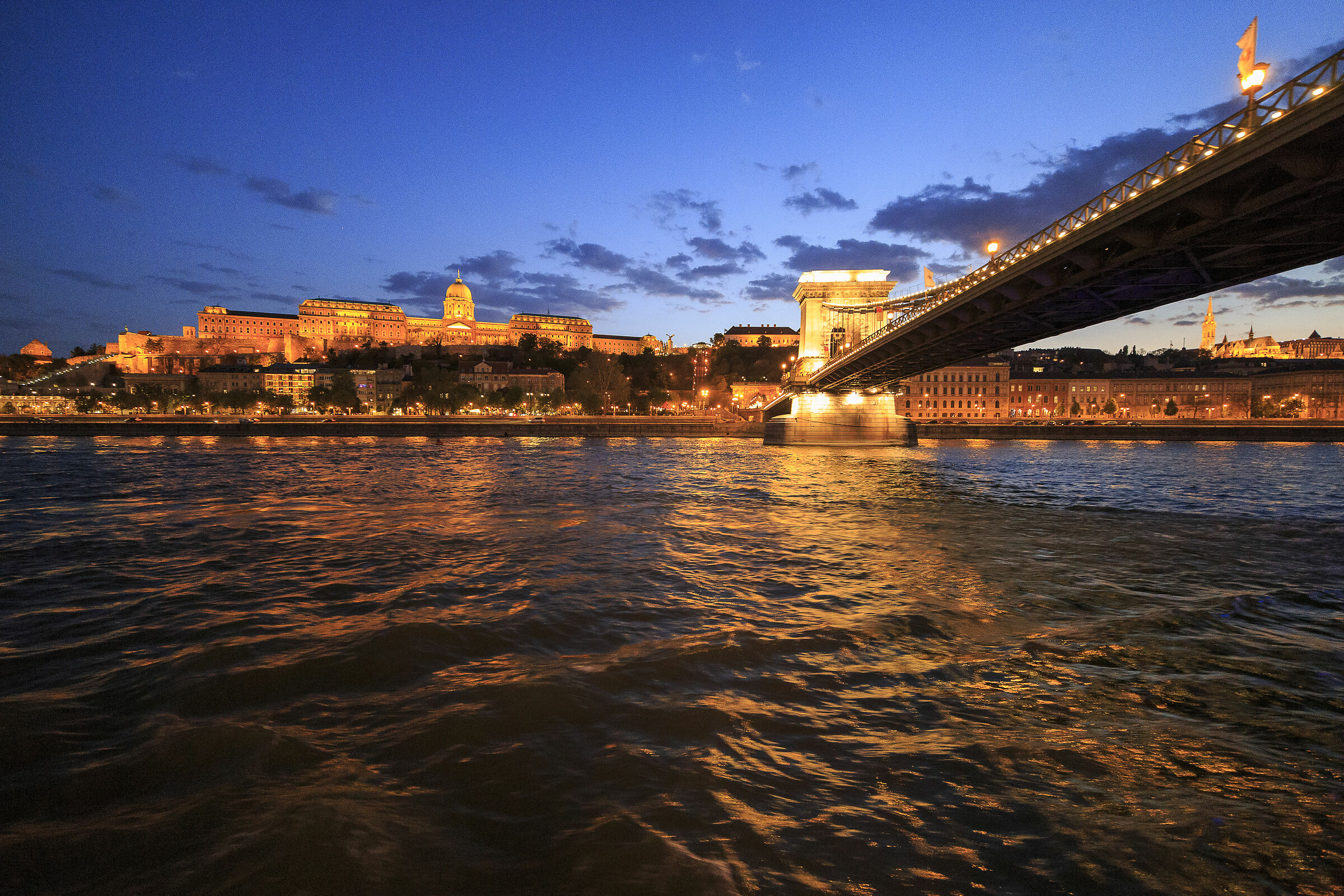 Buda Castle and Chain Bridge