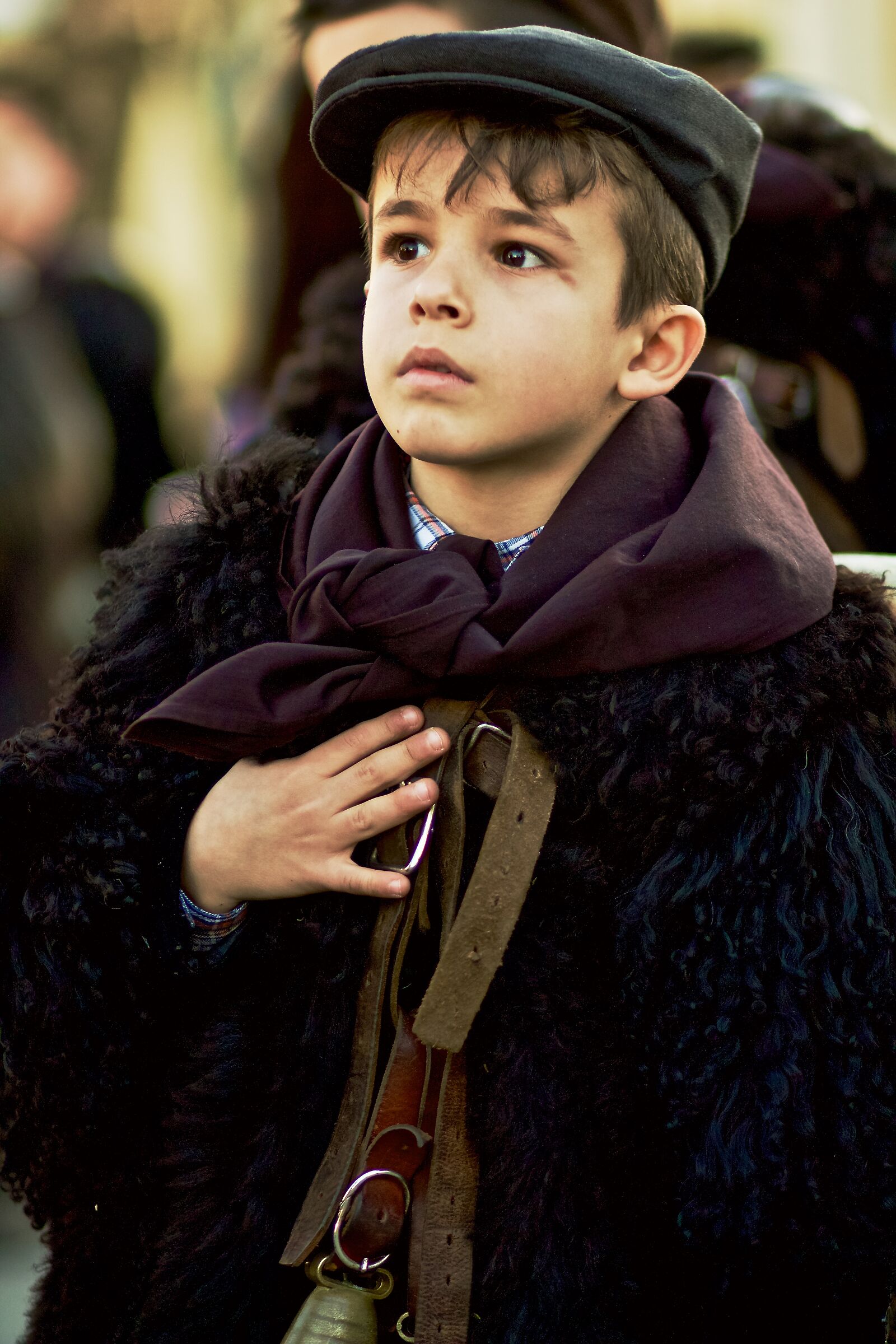 The children of the Sardinian Carnival 2... (Mammoiada)