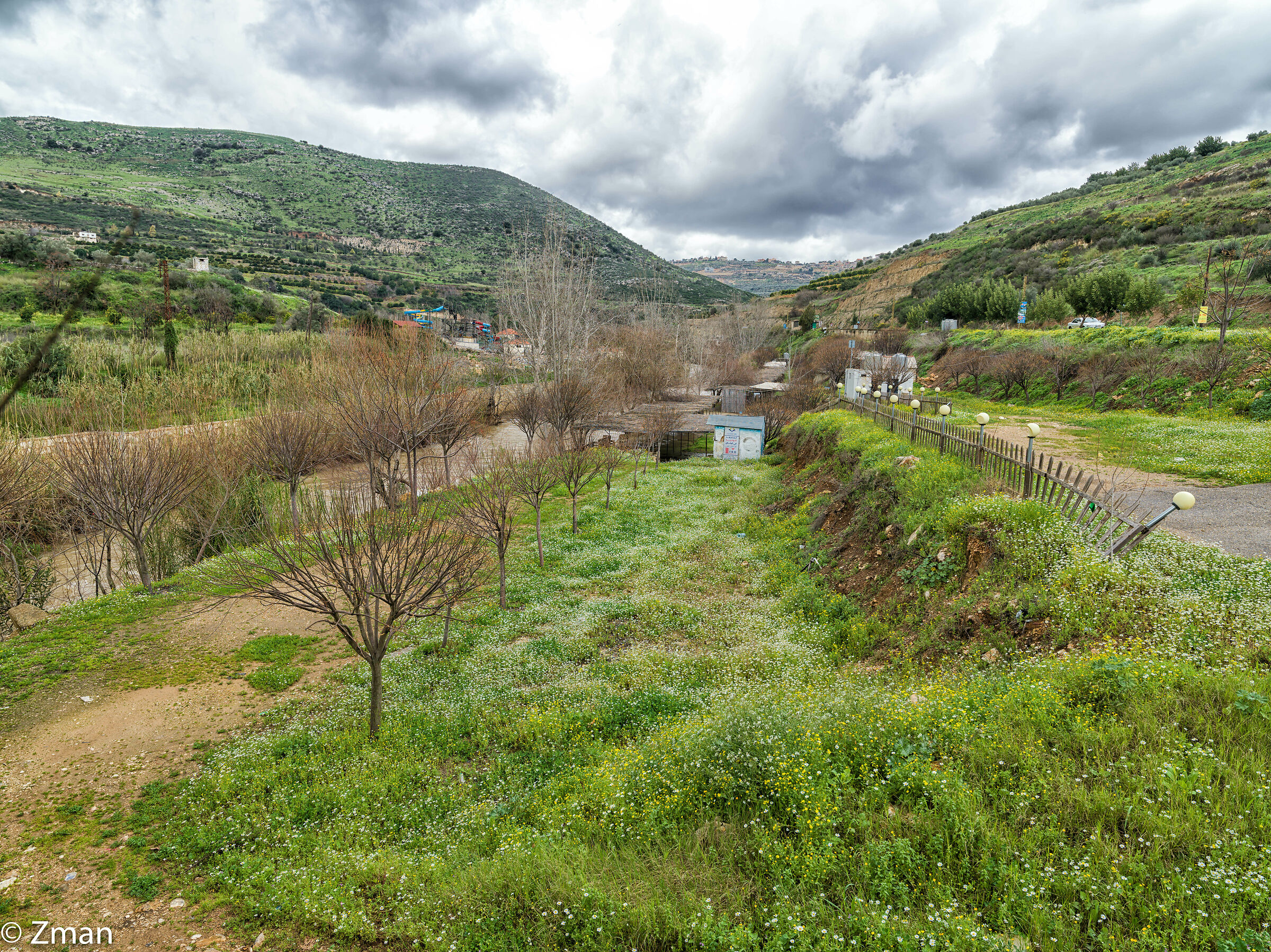 Riva del fiume Litani