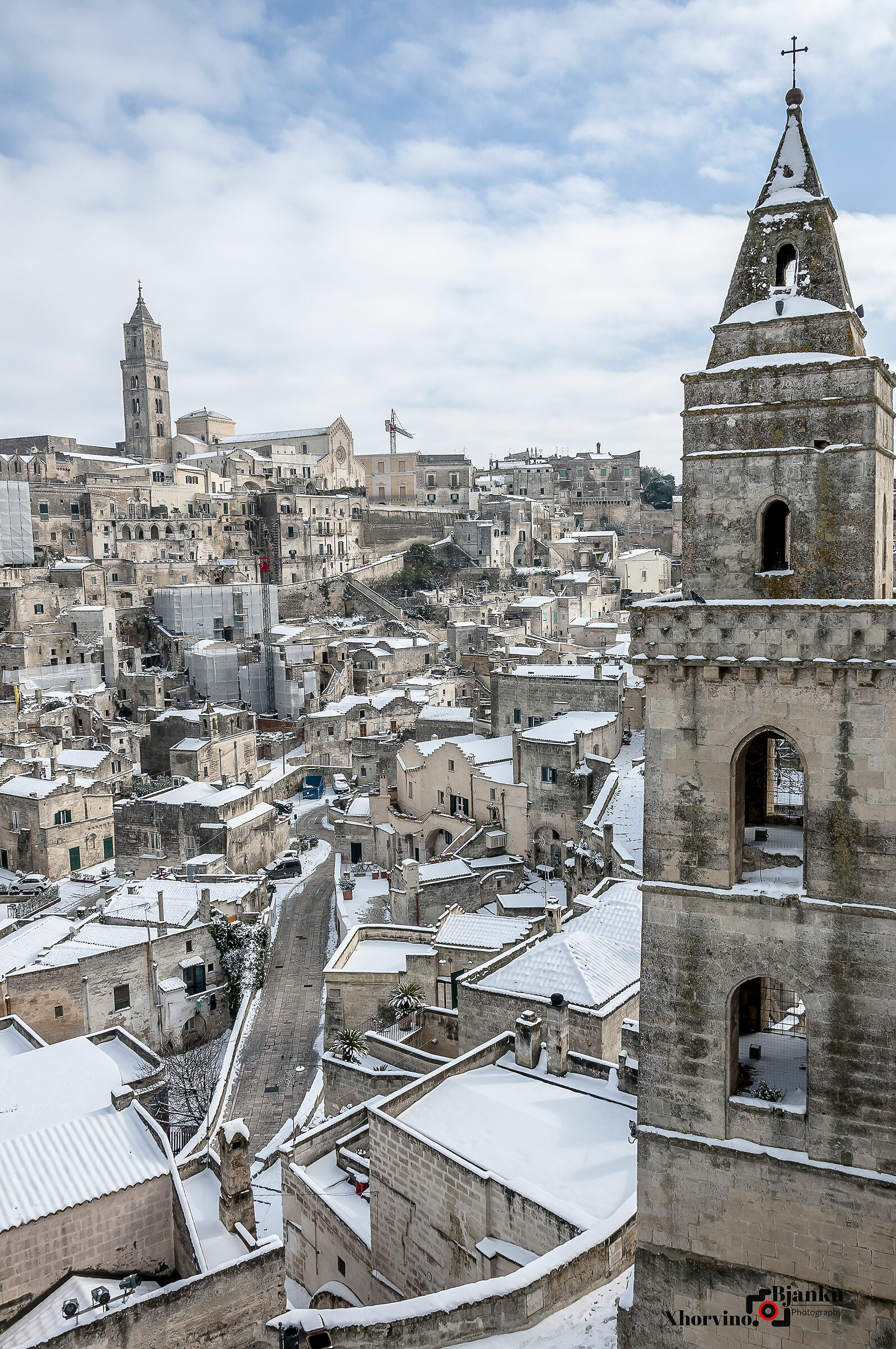 Matera innevata