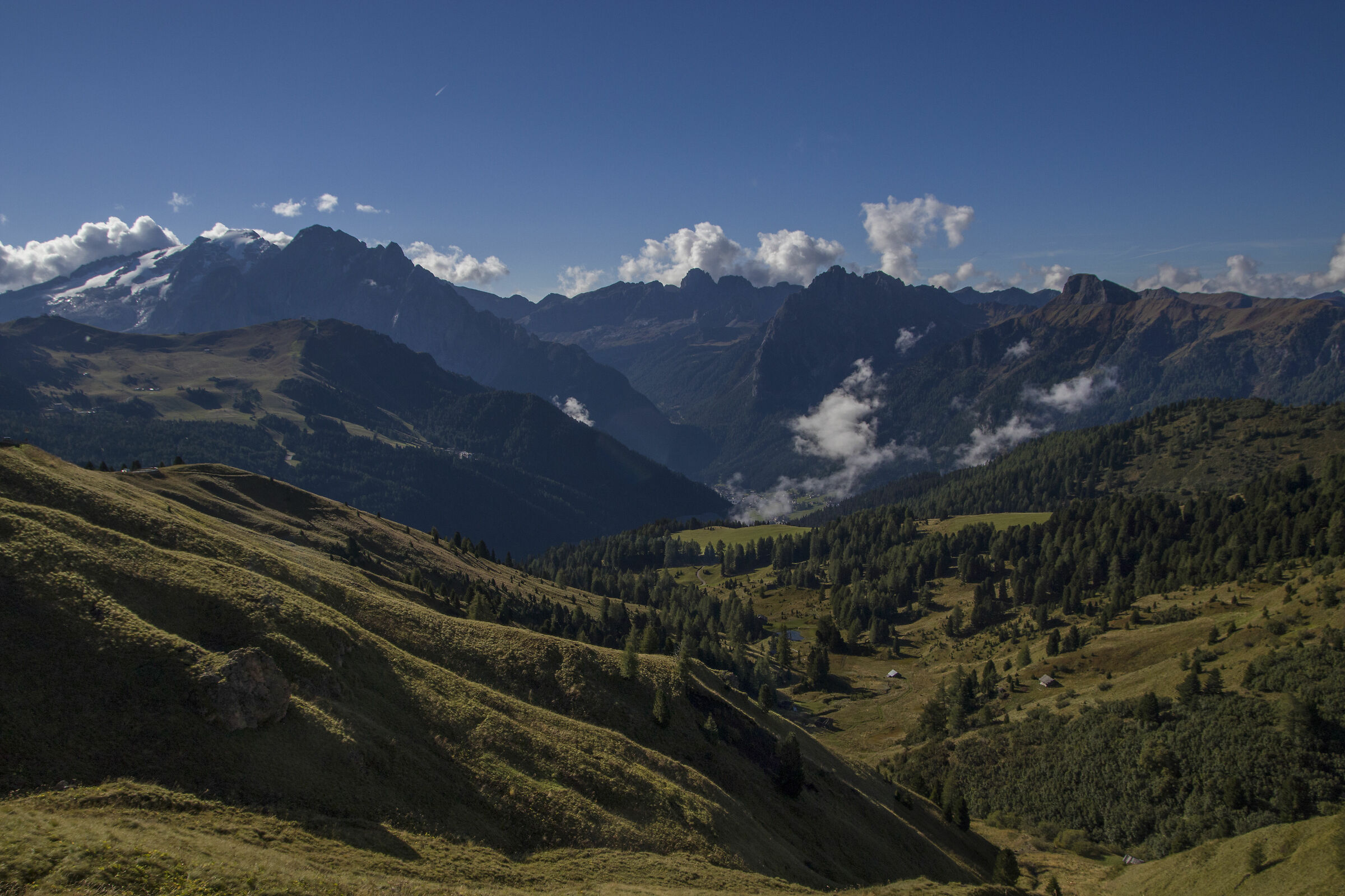 Panorama from Passo Sella