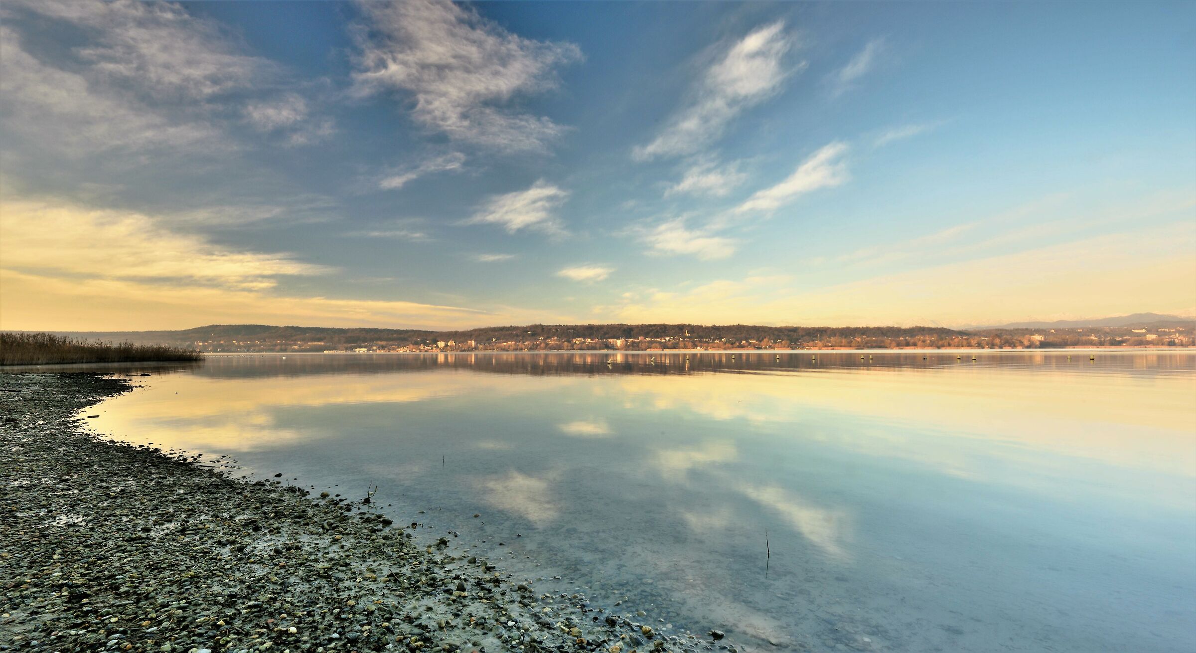 From Lisanza-Lake Maggiore in front of us Dormelletto