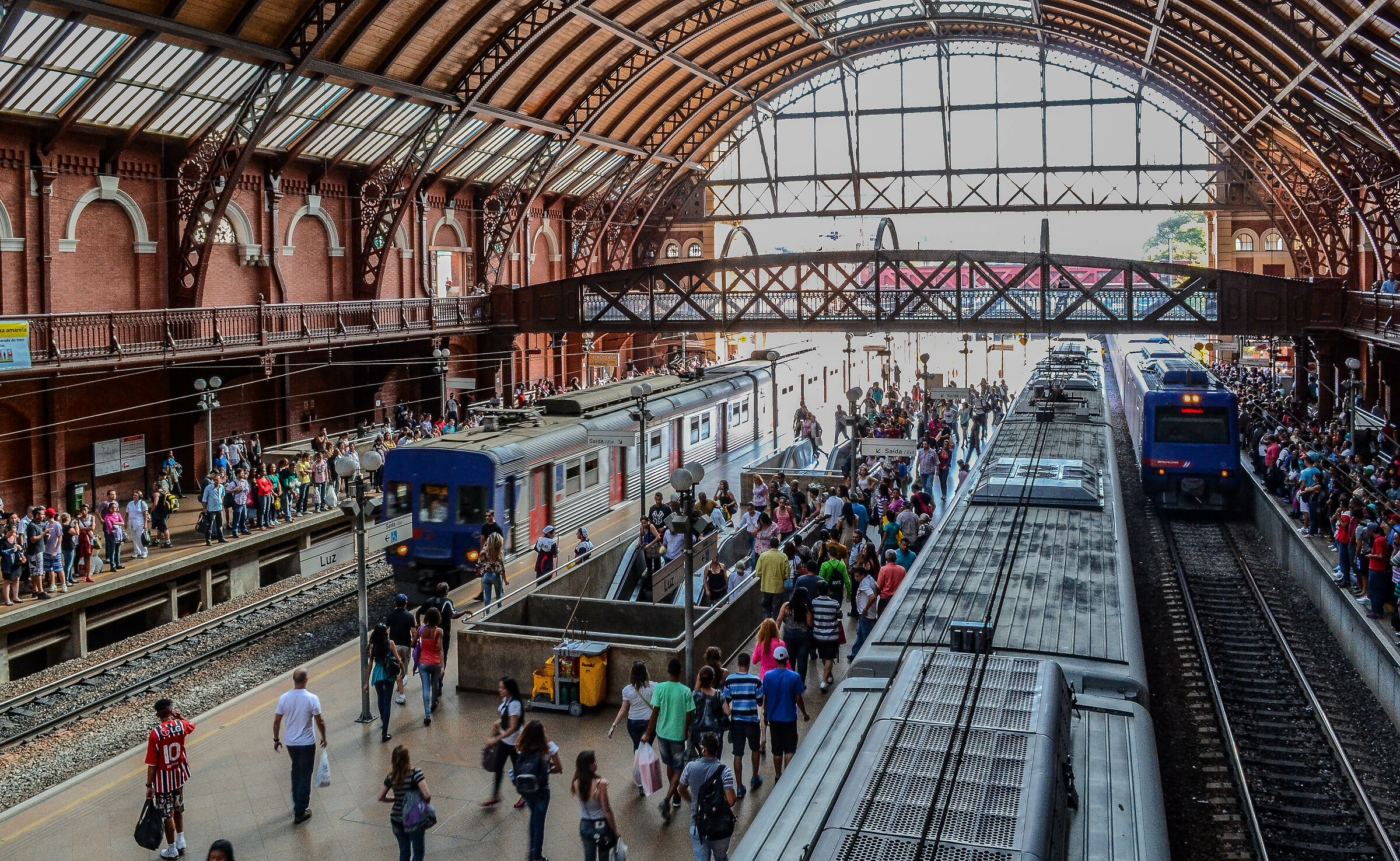 Estação da Luz San Paolo