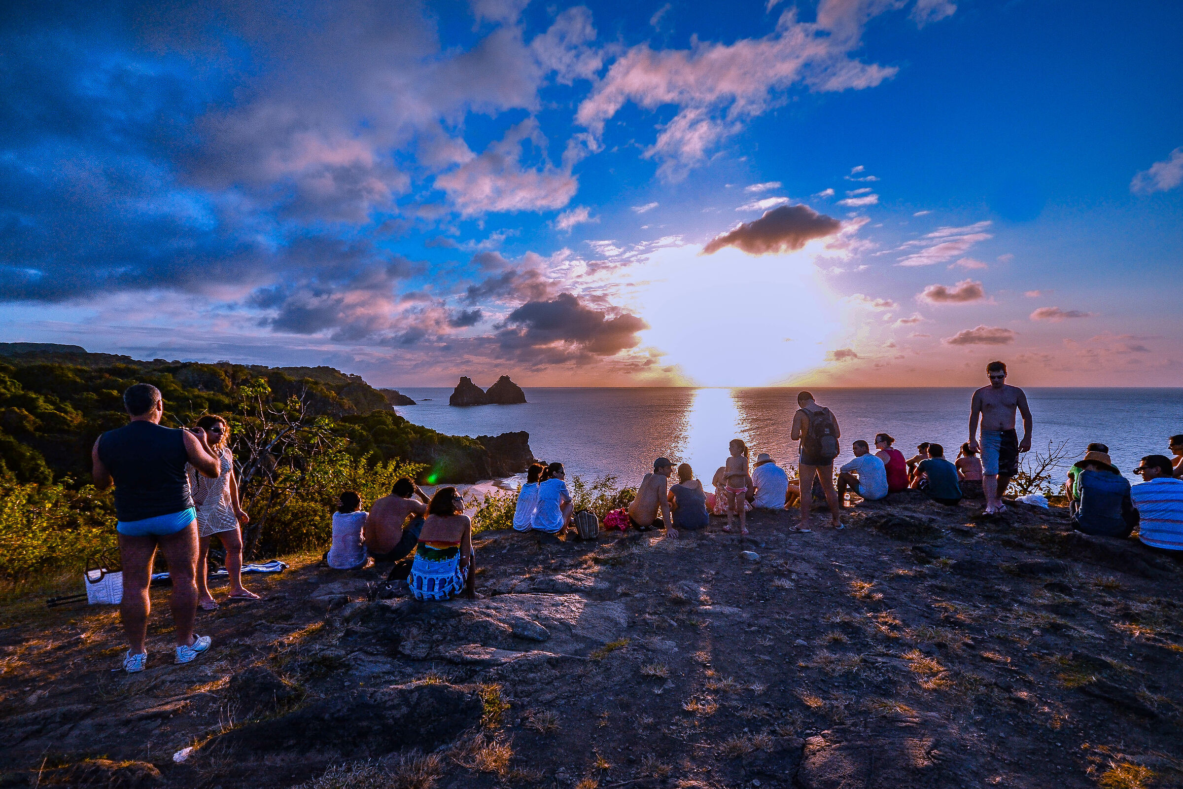 Tramonto a Fernando de Noronha