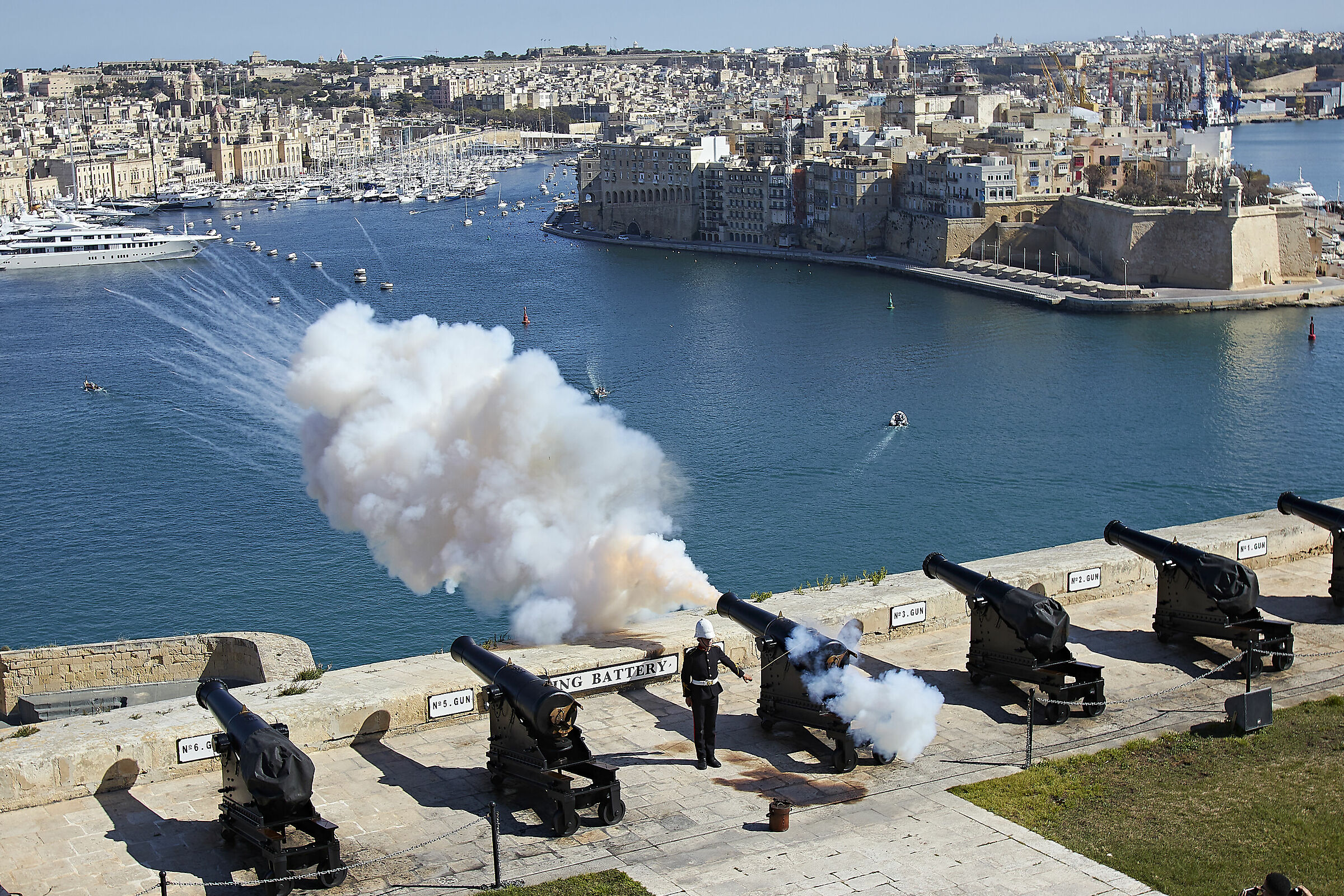Port of Valletta Malta