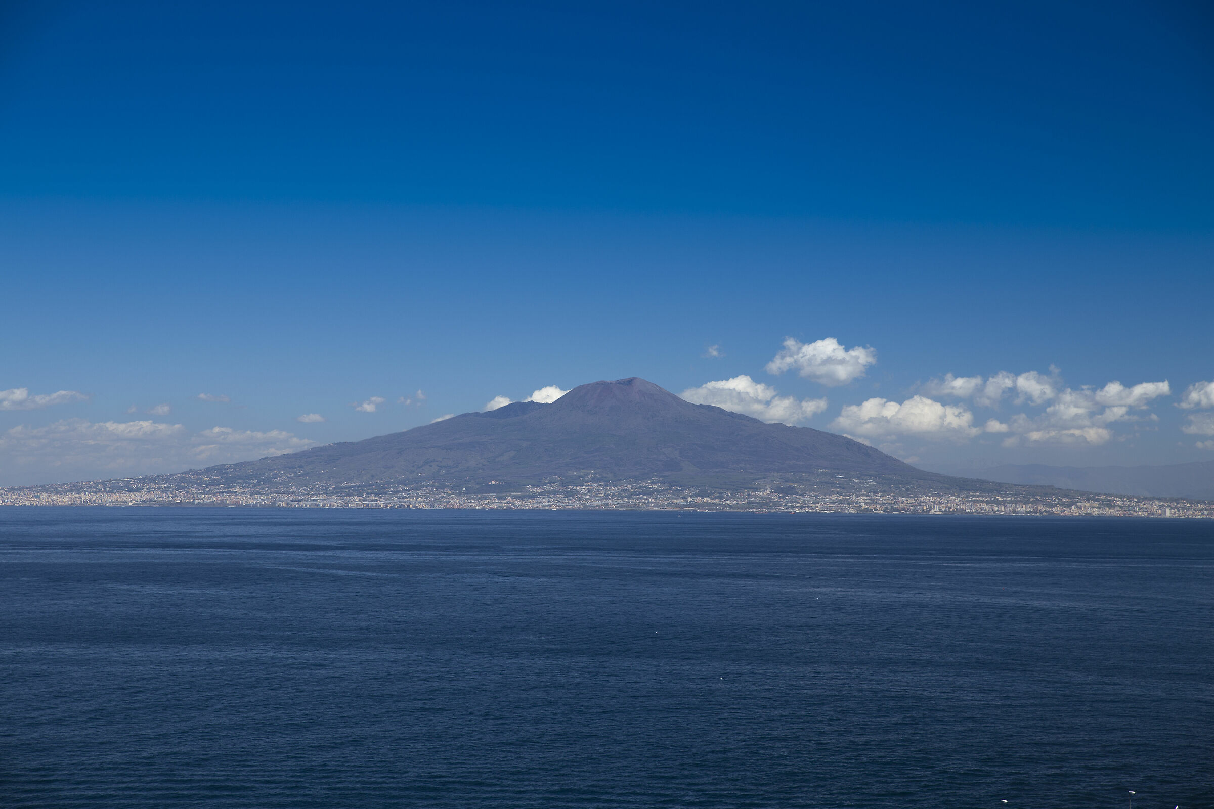 Veduta del Vesuvio