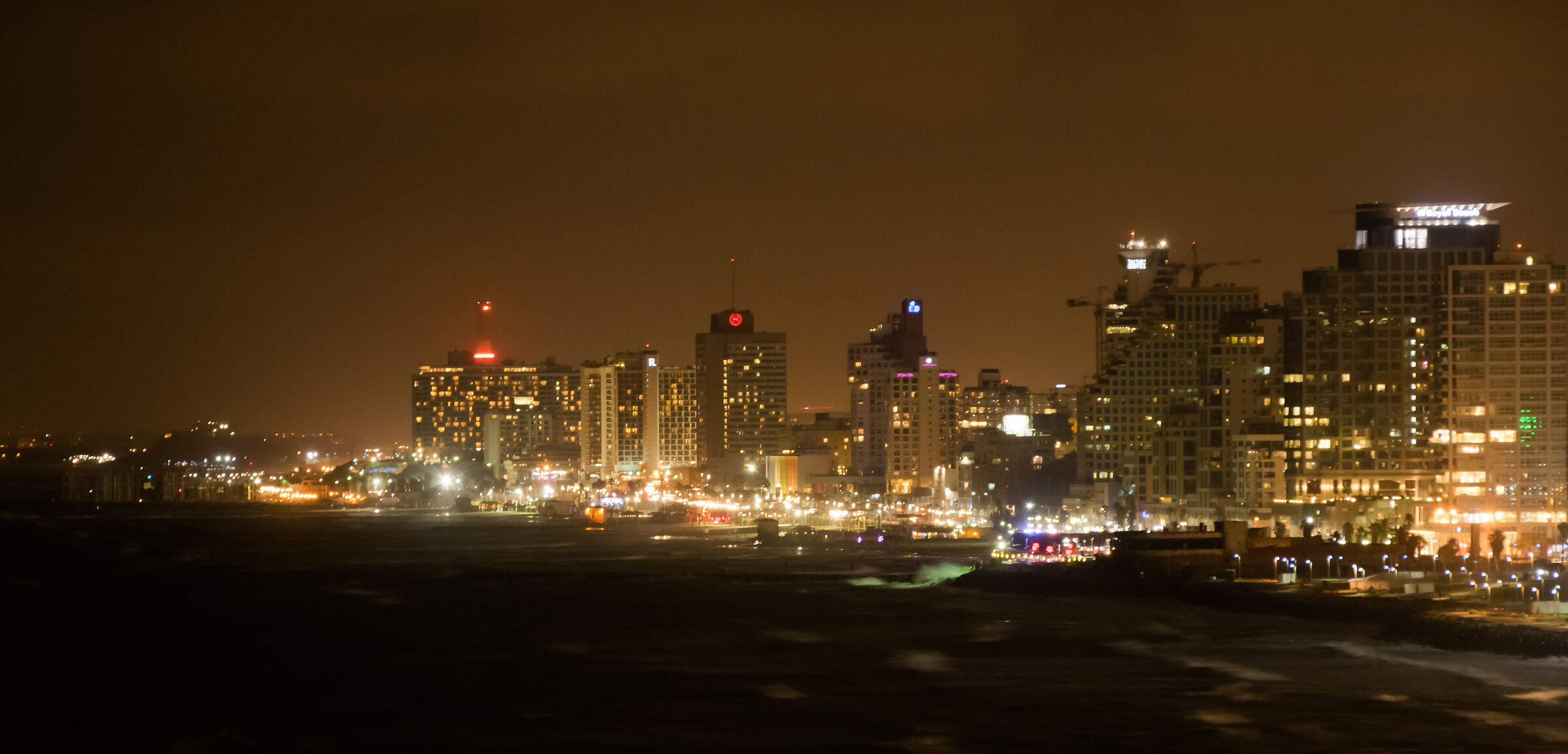 Tel Aviv by night