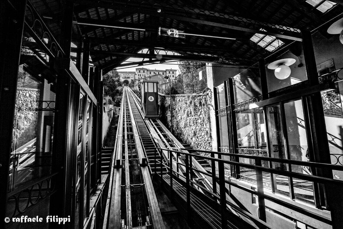 Funicolare degradata ad... ascensore - Biella