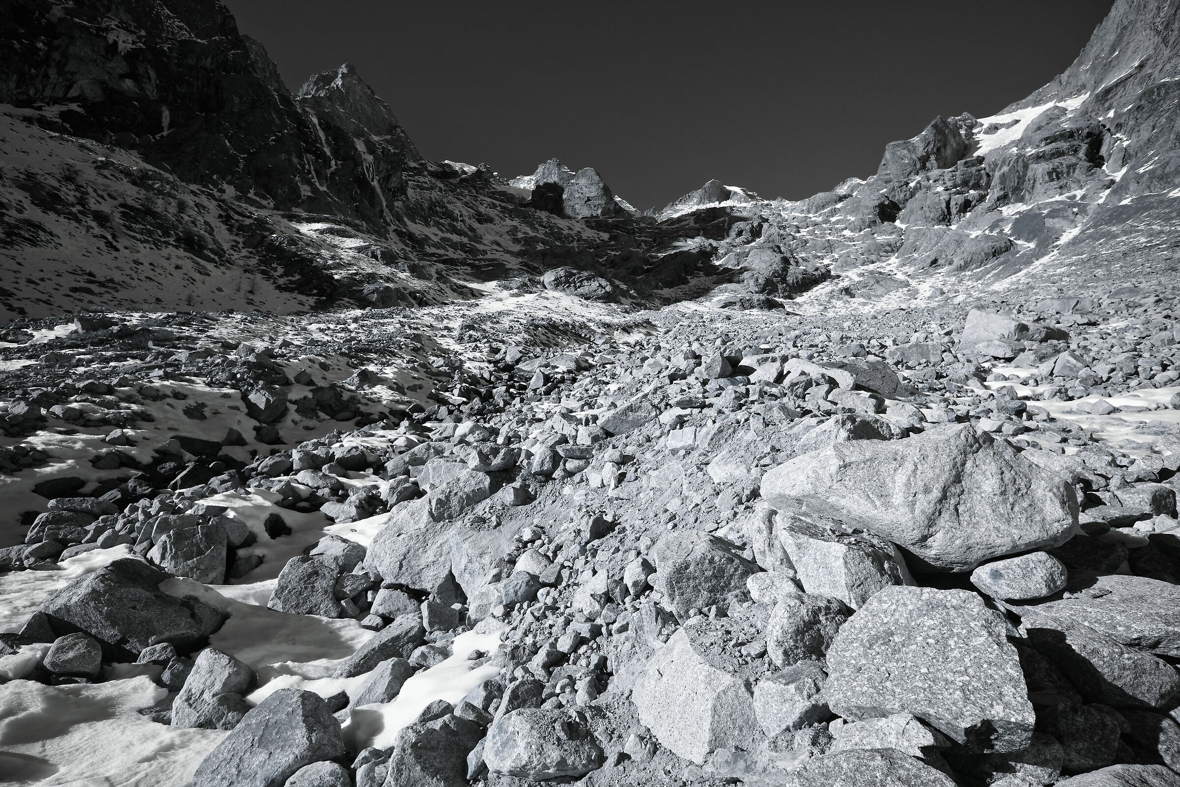 Freboudze-Val Ferret Italiana. December 2015