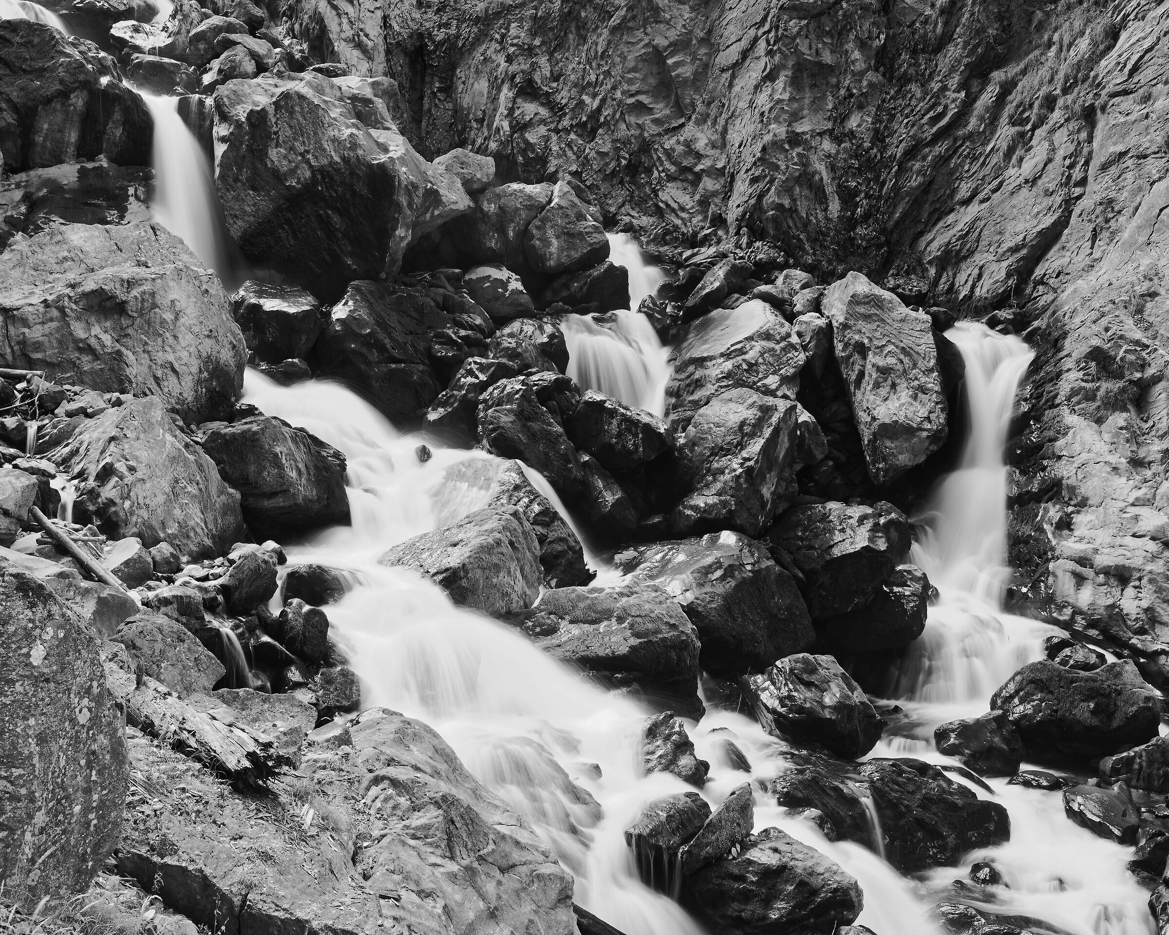 Ravine of Prè-St. Didier. December 2016