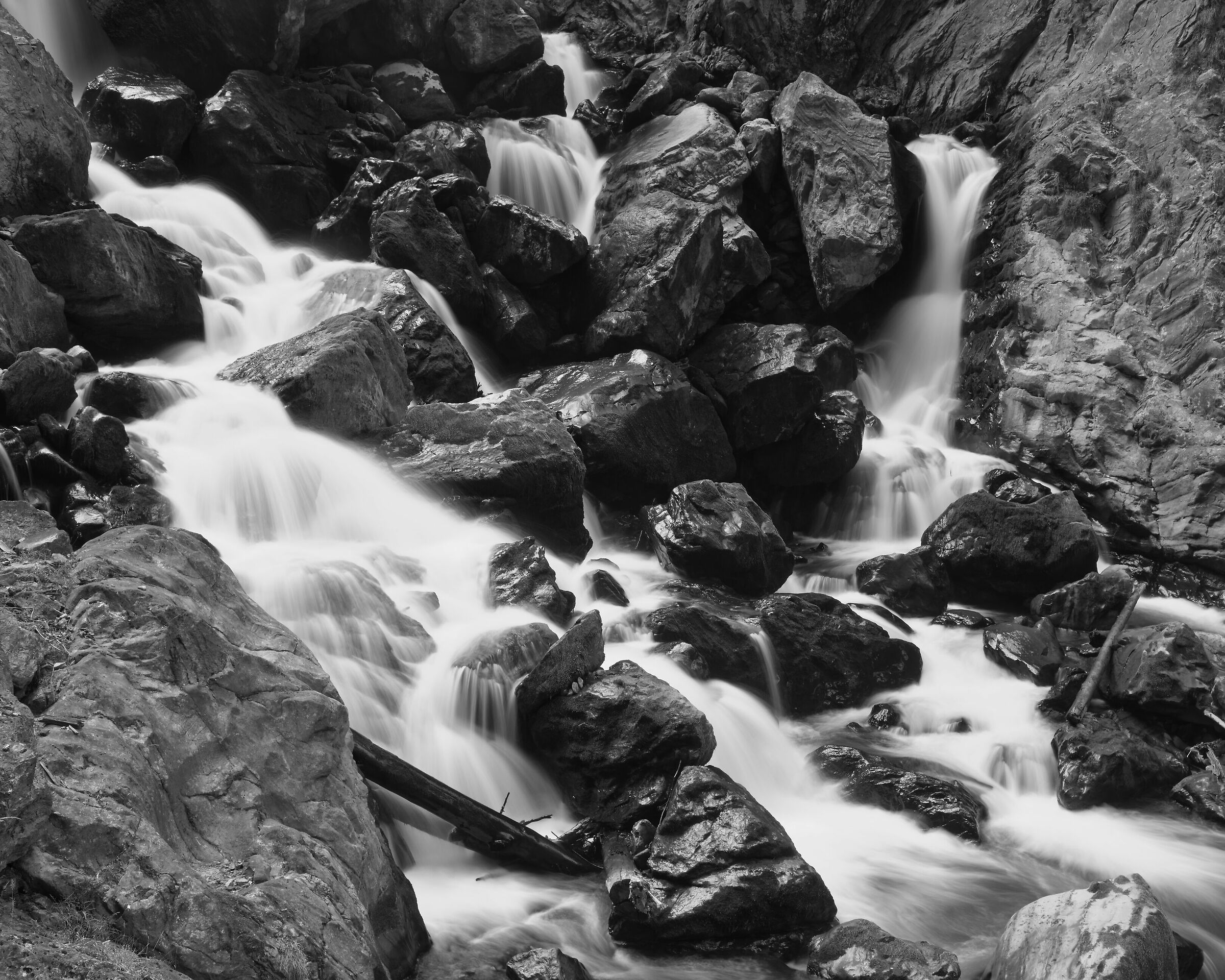 Ravine of Prè-St. Didier. December 2016