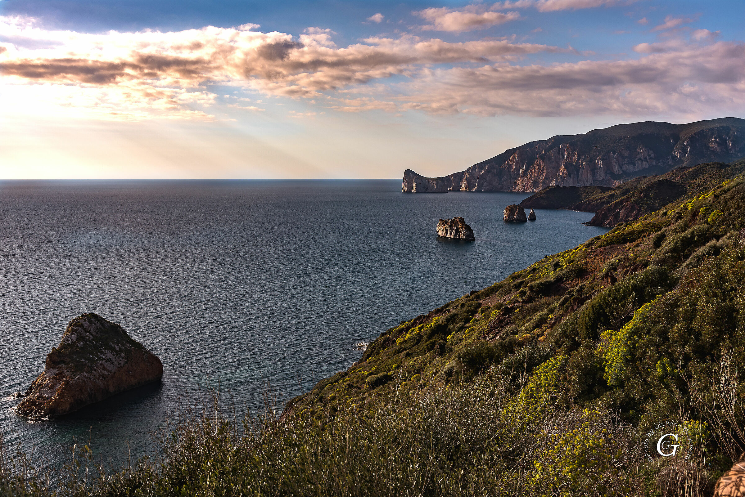 Part of the Gulf of Gonnesa