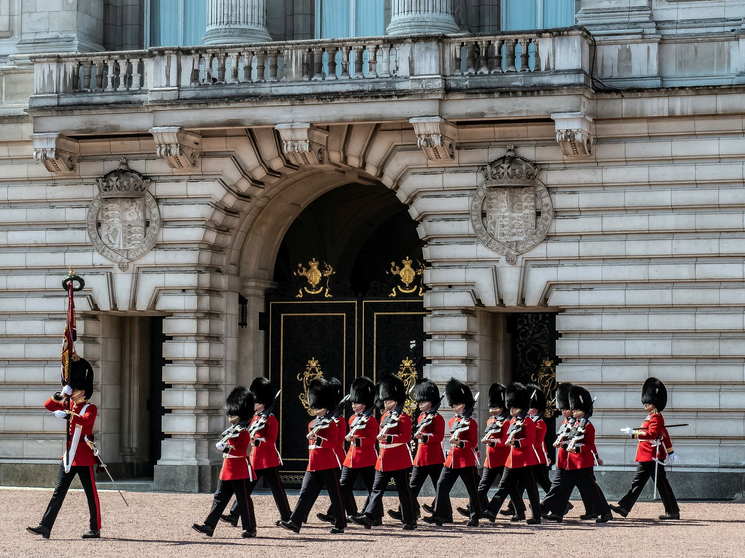 Buckingham Palace-London-Change of the guard