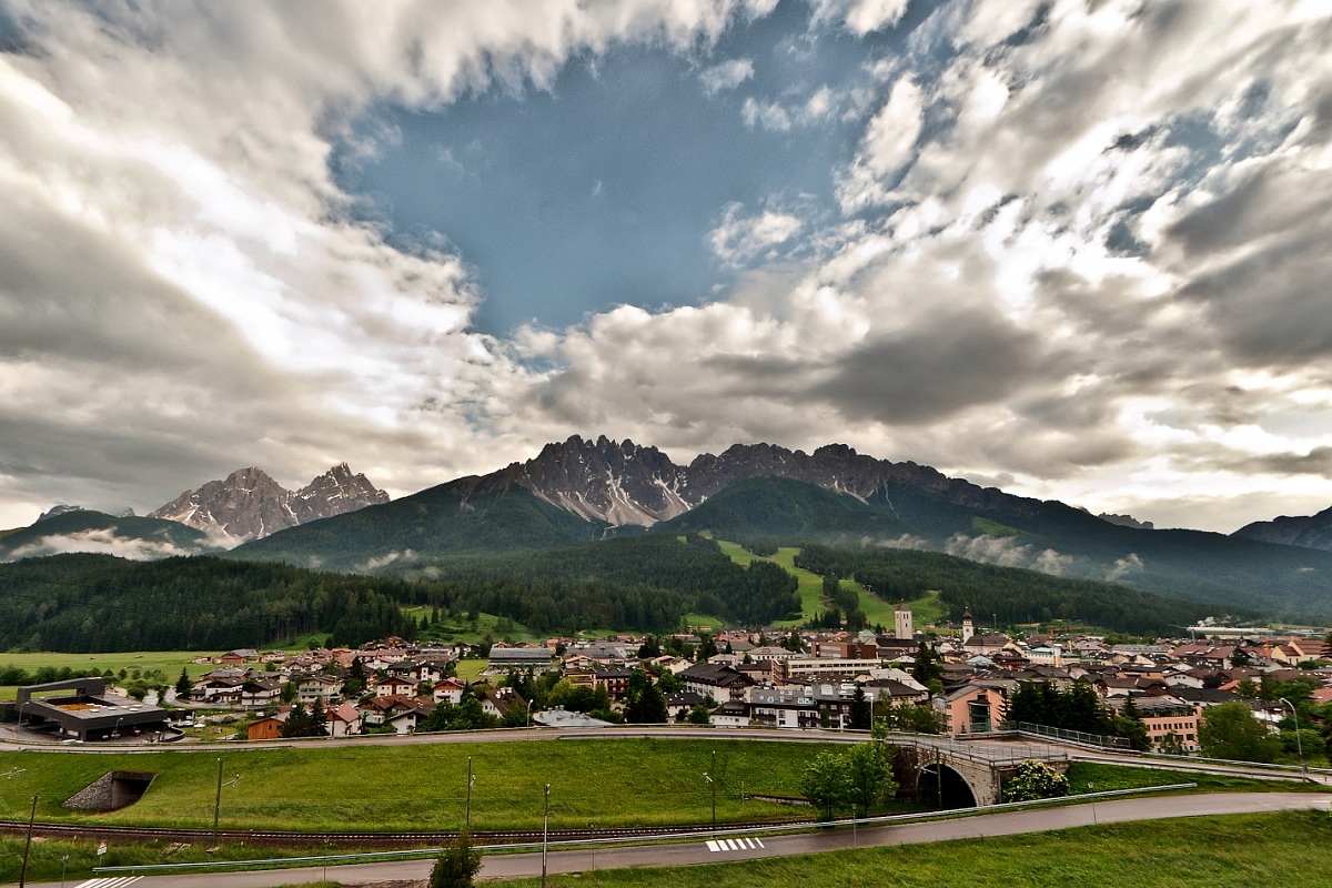 Panorama sopra San Candido!