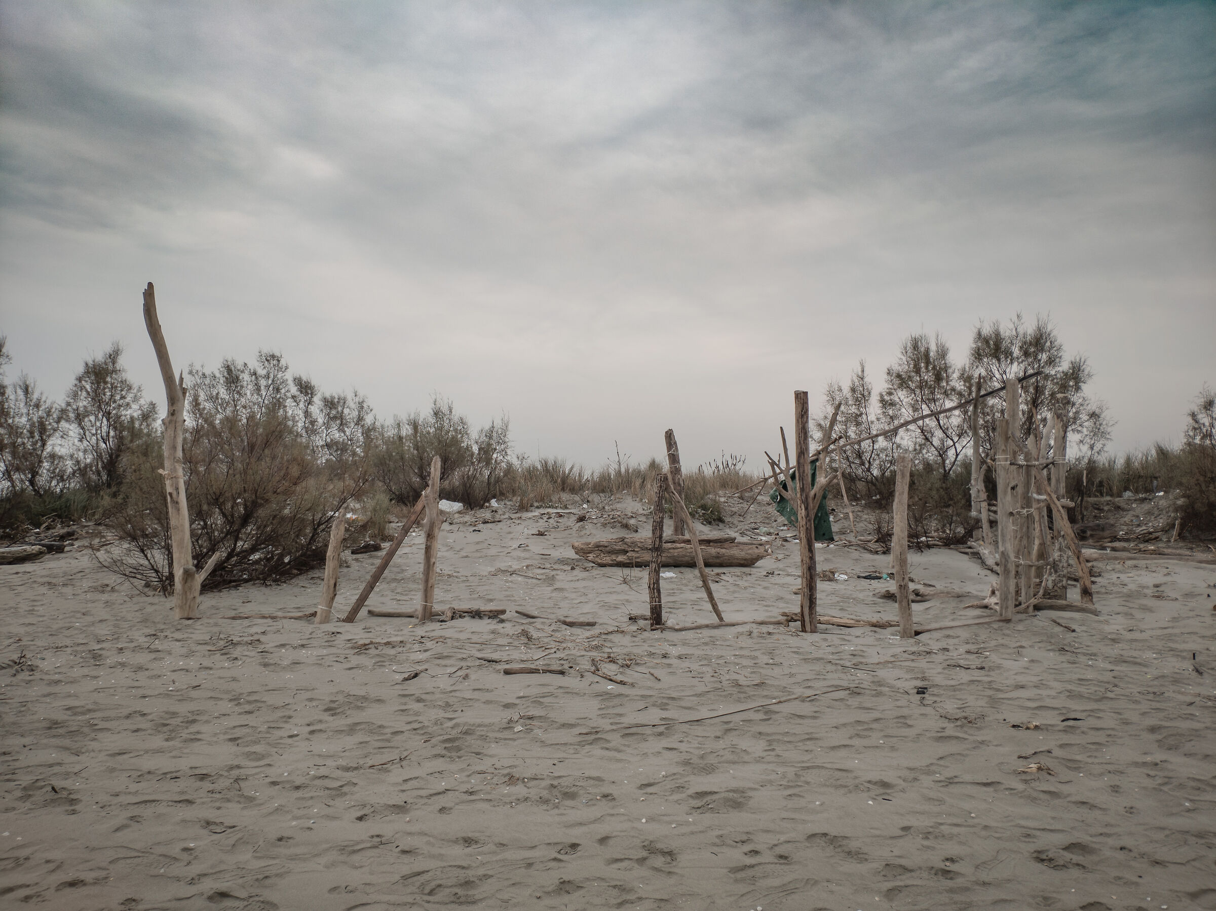 Spiaggia nel Delta del Po