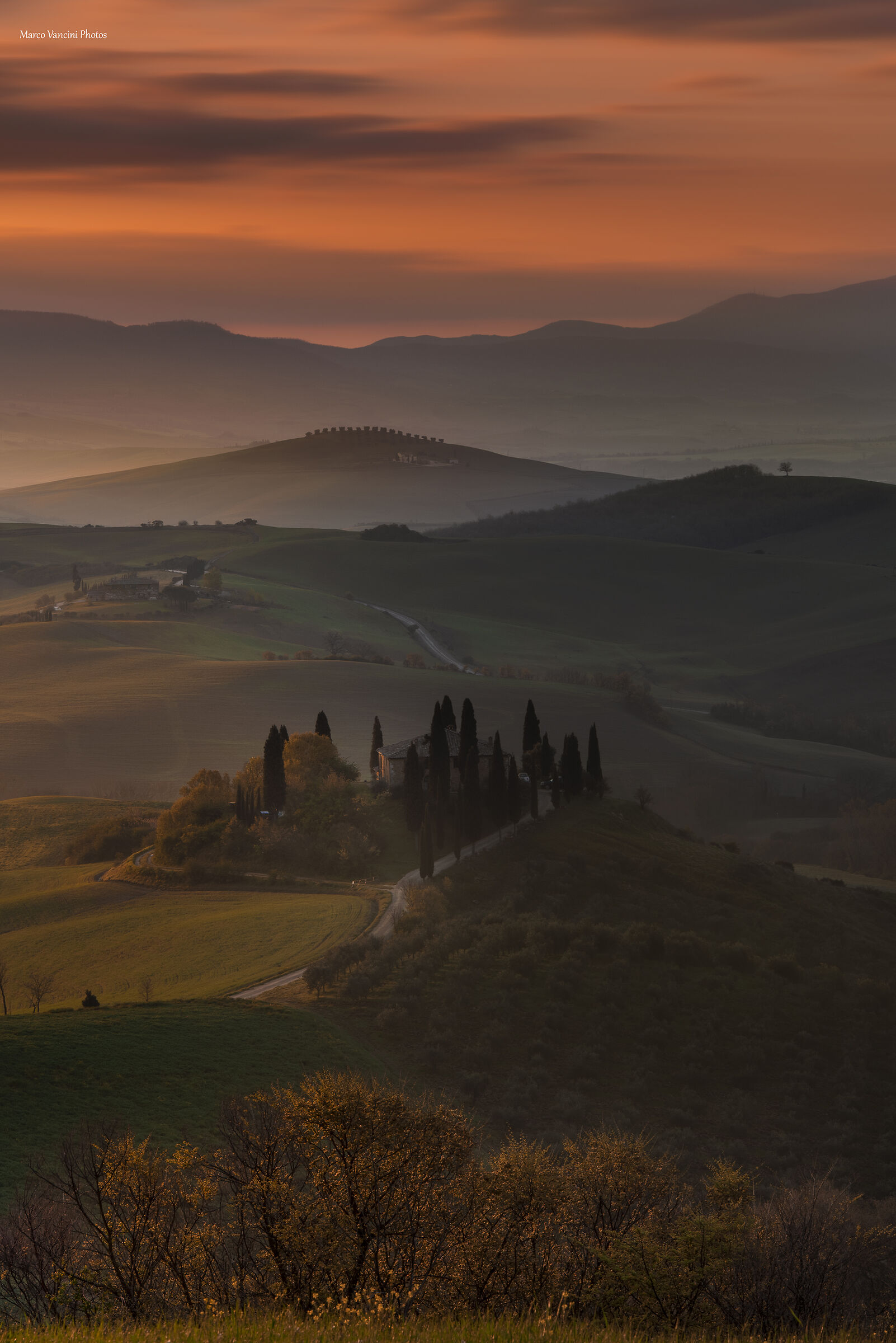 The Val d'orcia