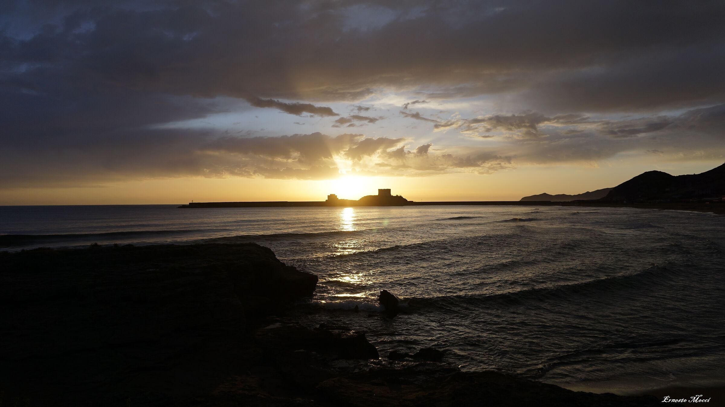 Prima di una notte, a Bosa Marina