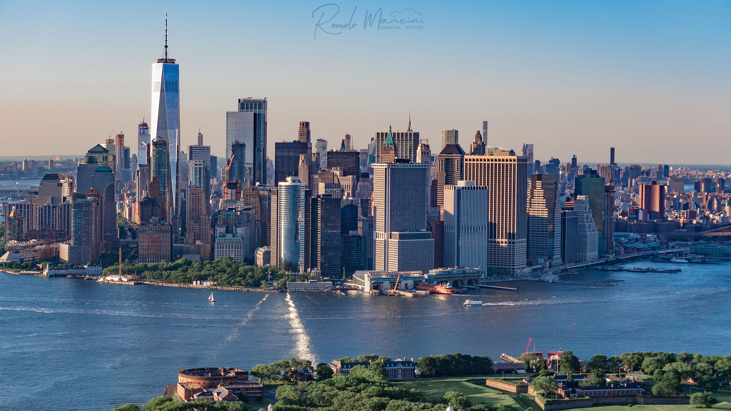 Manhattan from FlyNyon helicopter