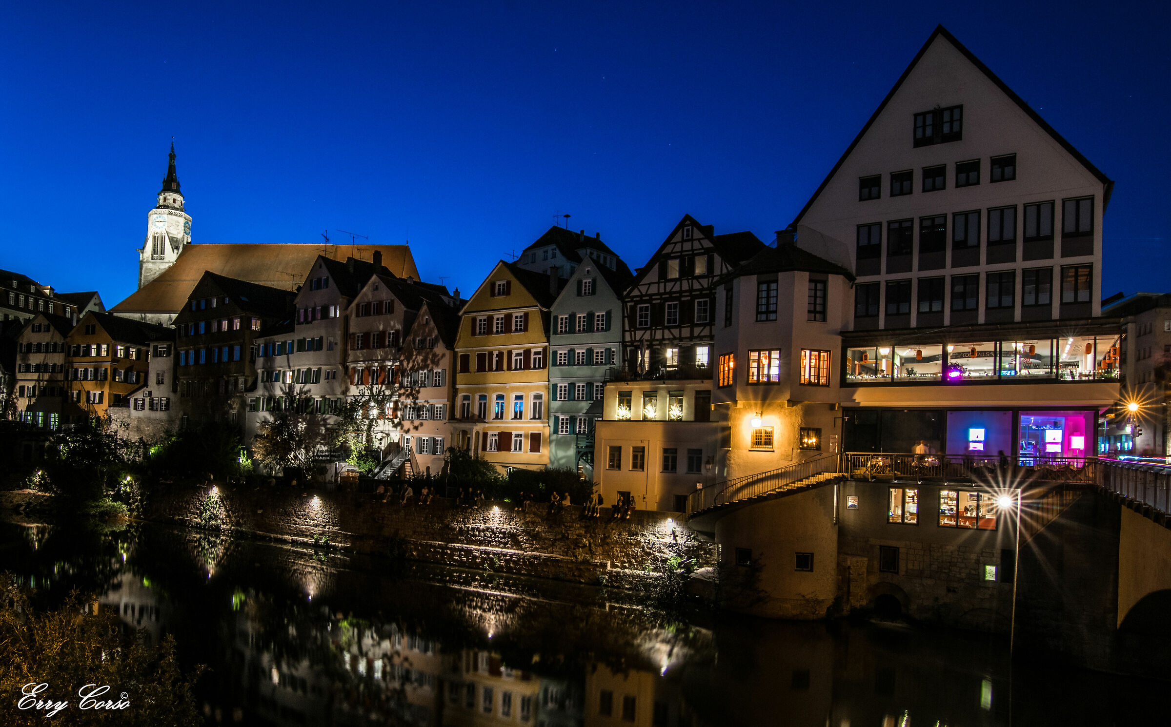 Tubingen by night