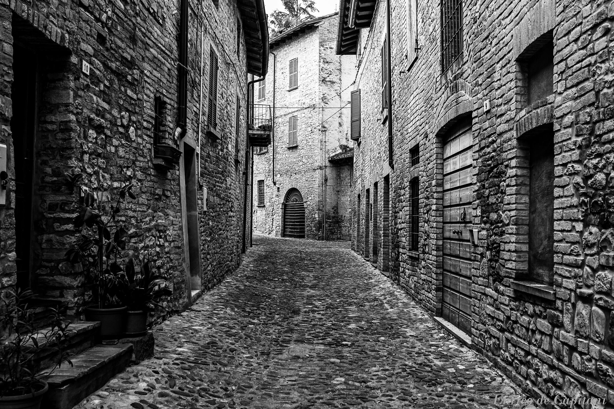 A road of Castell'Arquato
