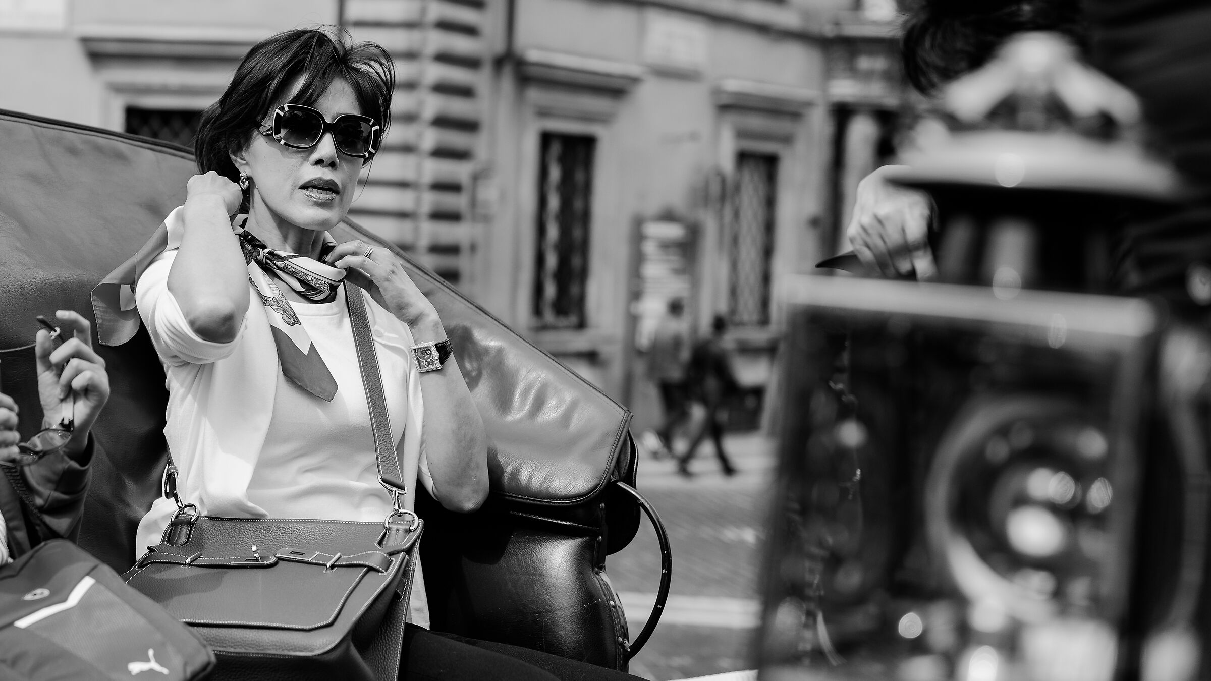 How beautiful it is to go on the wheelchair