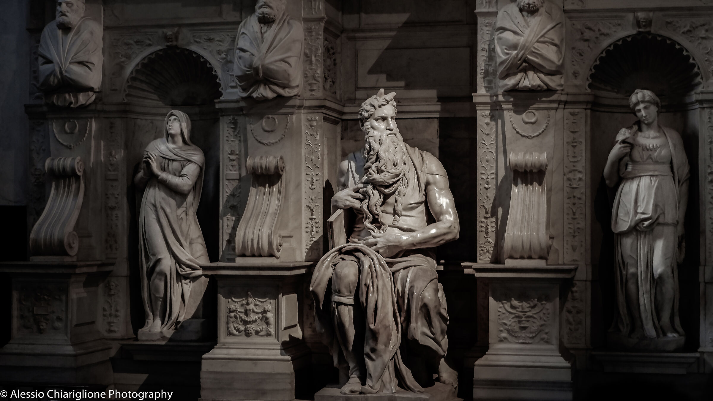 Il Mosè di Michelangelo.