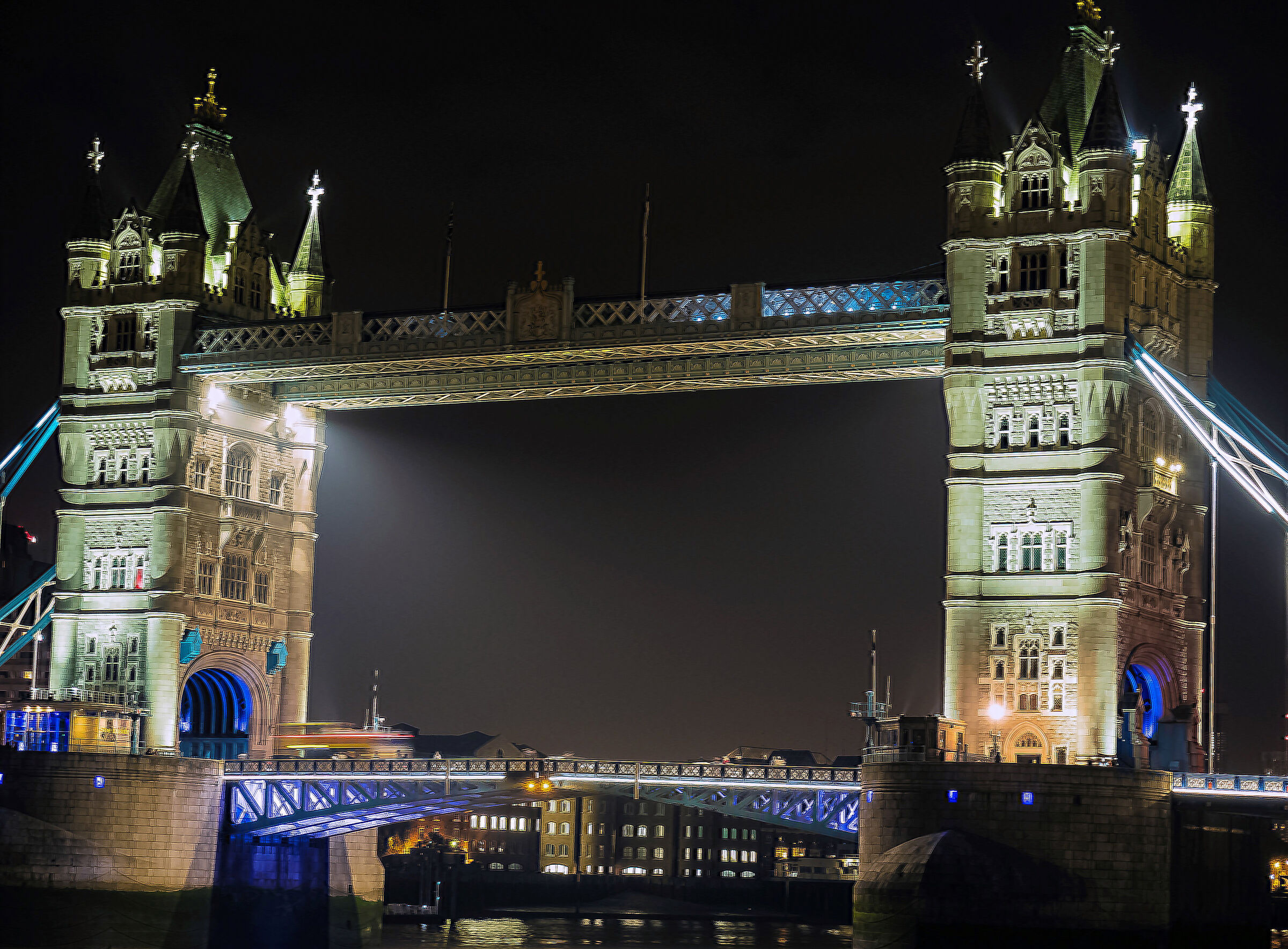 Tower Bridge by night