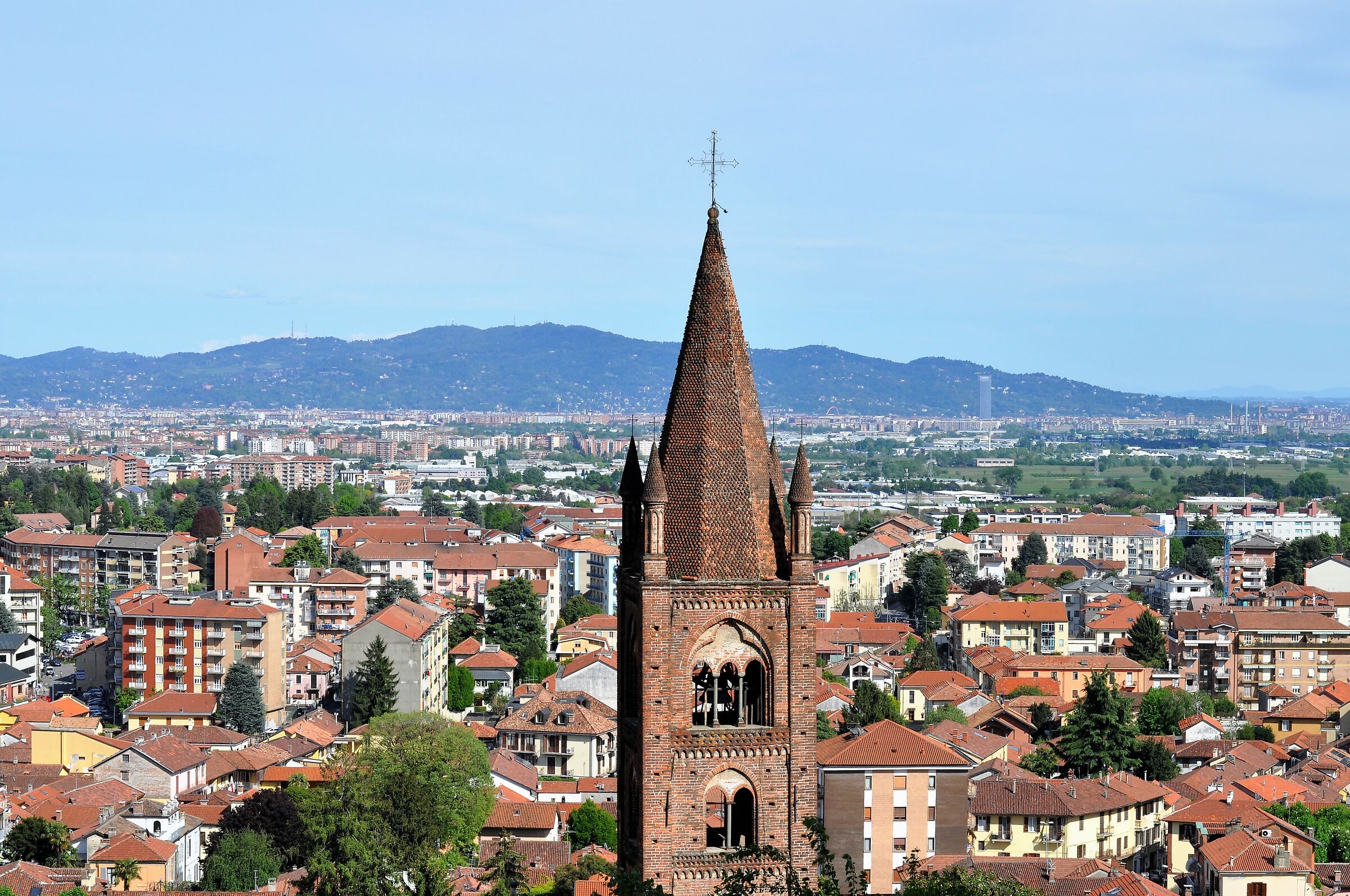 dal castello di Rivoli - una giornata di vento -