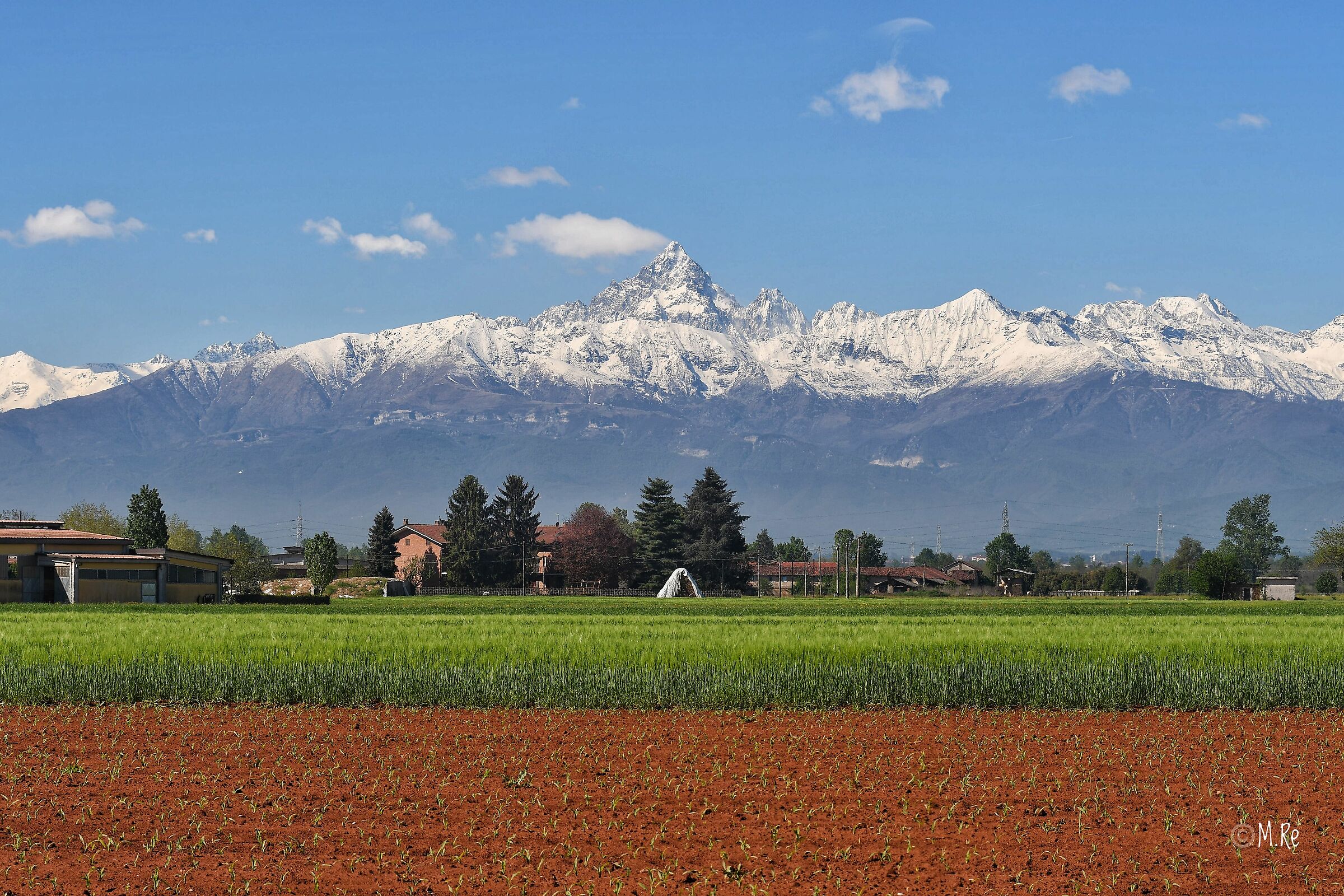 Ai piedi del Monviso