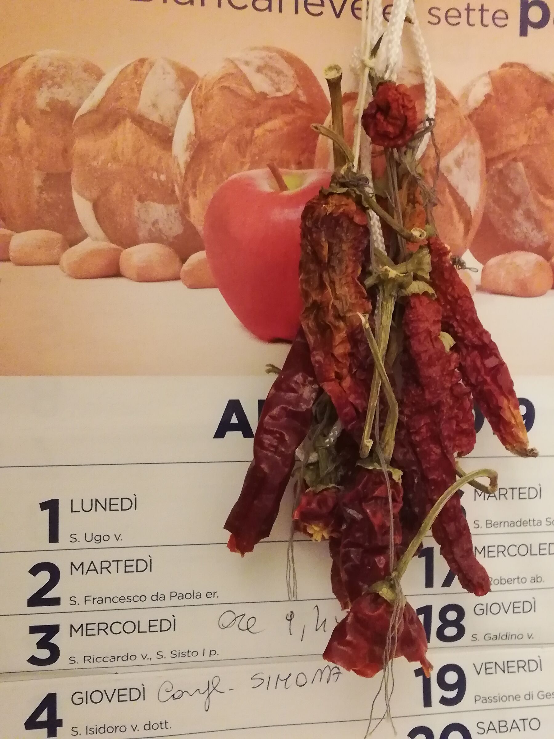 Particular... In the kitchen.