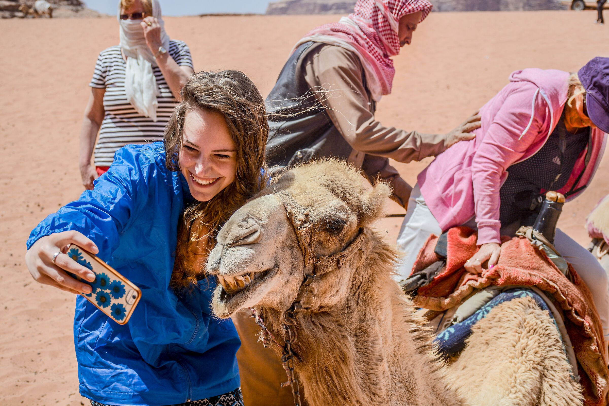 Il selfie del cammello